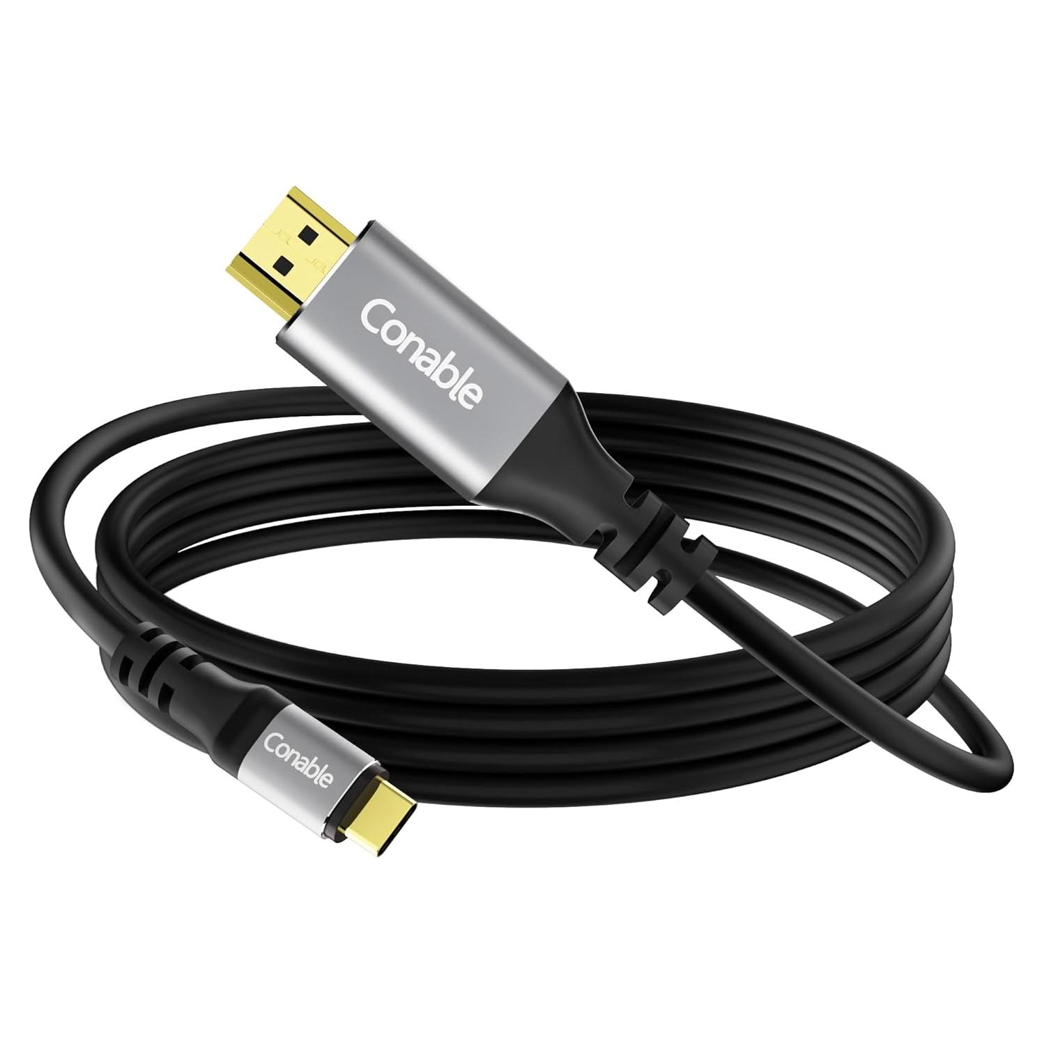 Cable USB C a HDMI 4K@60Hz Conable 1.22m Compatible iPhone