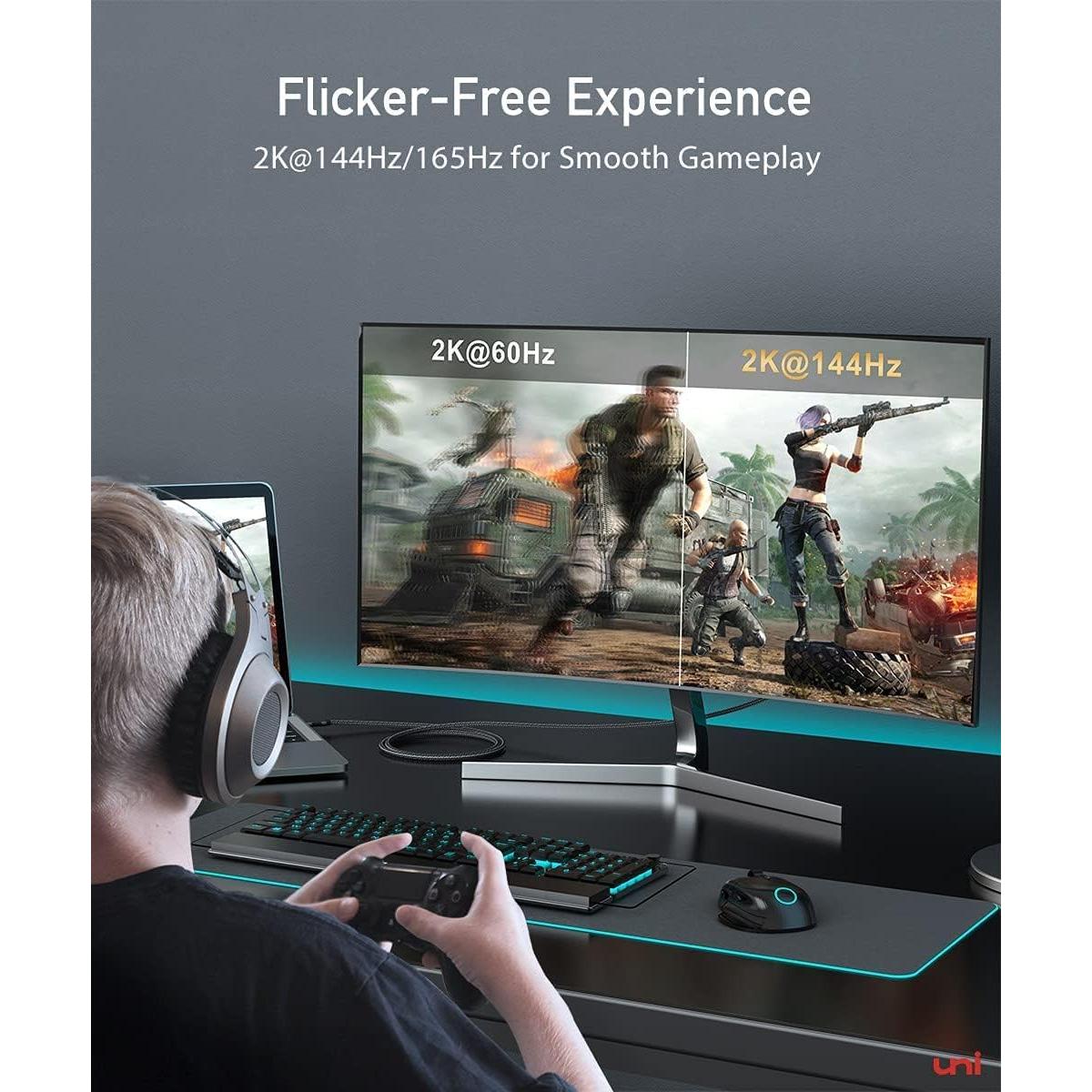 Cable USB C a DisplayPort uni 1.83m 4K@60Hz Compatible MacBook