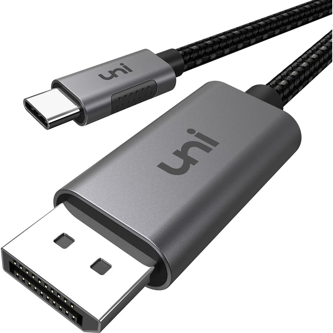 Cable USB C a DisplayPort uni 1.83m 4K@60Hz Compatible MacBook