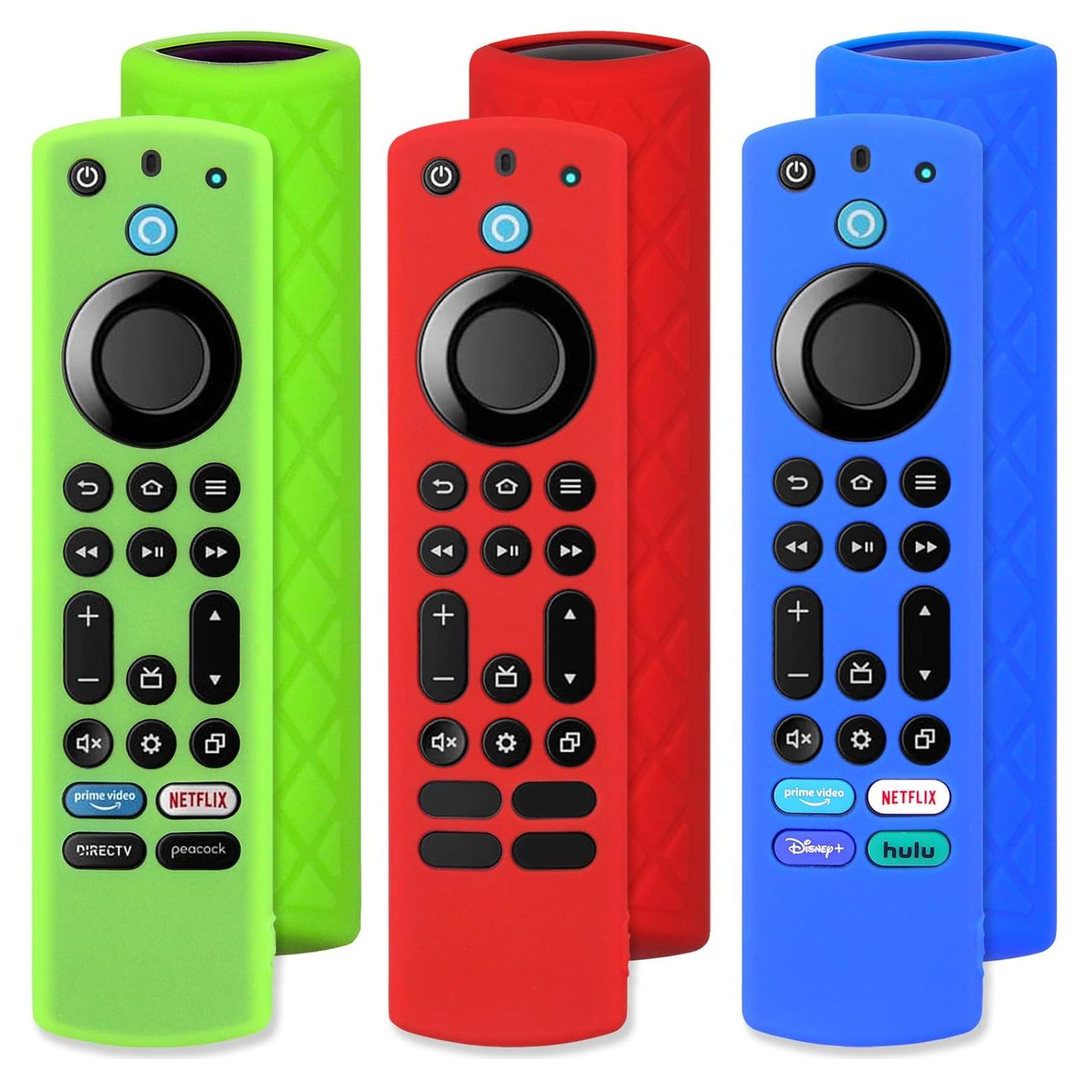 Funda de Silicona Pinowu para Control Remoto Fire TV Stick 4K