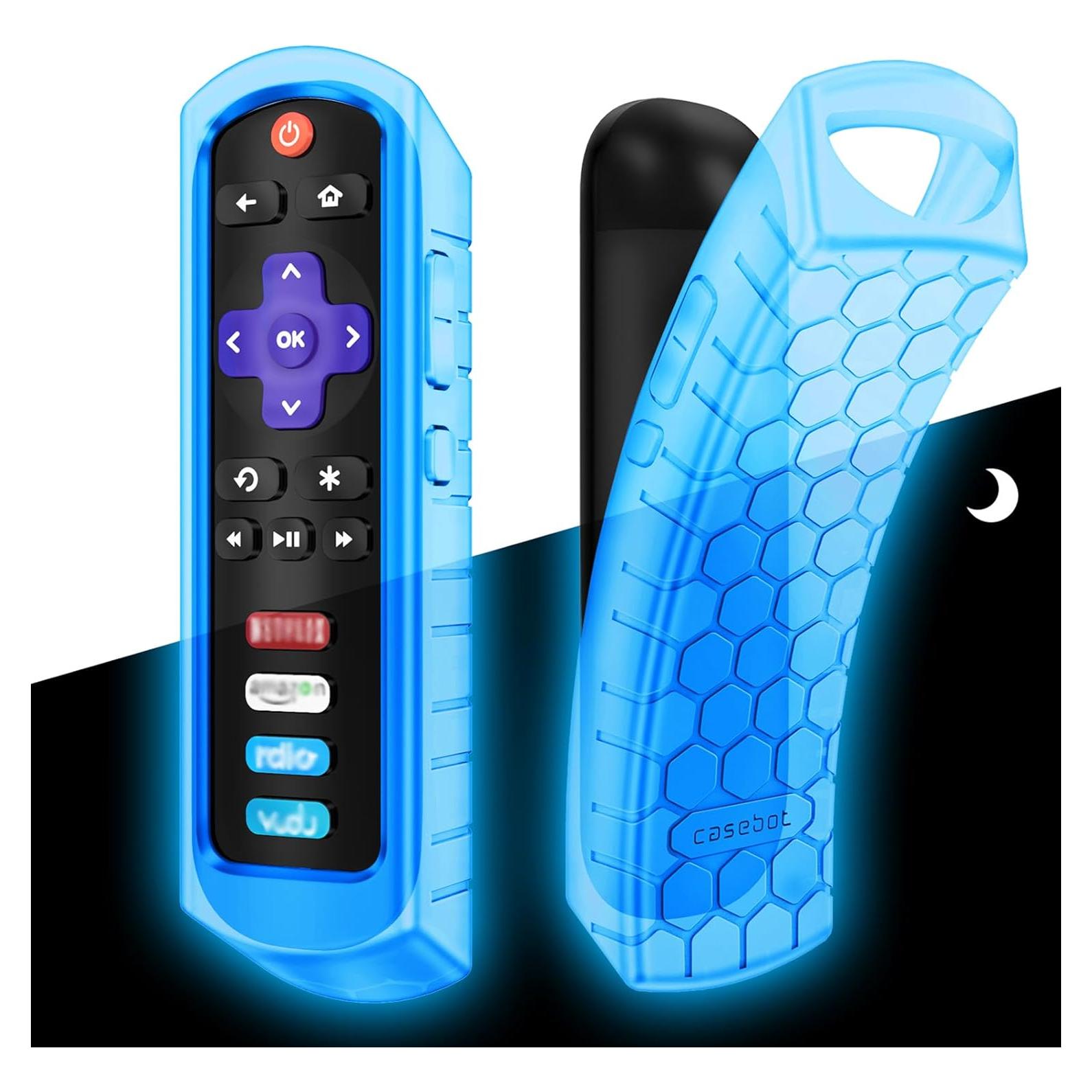 Funda Protectora Fintie para Control Remoto Roku 3600R Azul