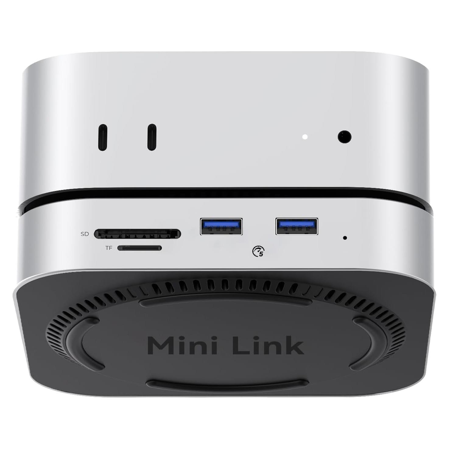 Hub ORICO MiniLink Mac Mini M4 con 4 Puertos USB 3.0