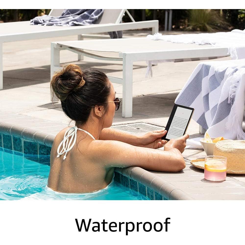 International Version – AT&T – Kindle Oasis – With 7” display and page turn buttons - 32 GB, Graphite - Free 4G LTE + Wi-Fi