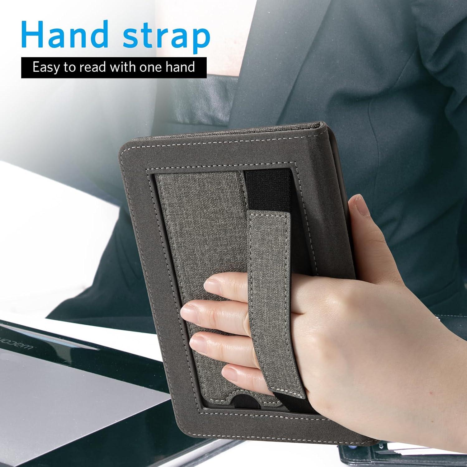 Funda CoBak para E-Reader 6" Gris con Auto Despertar