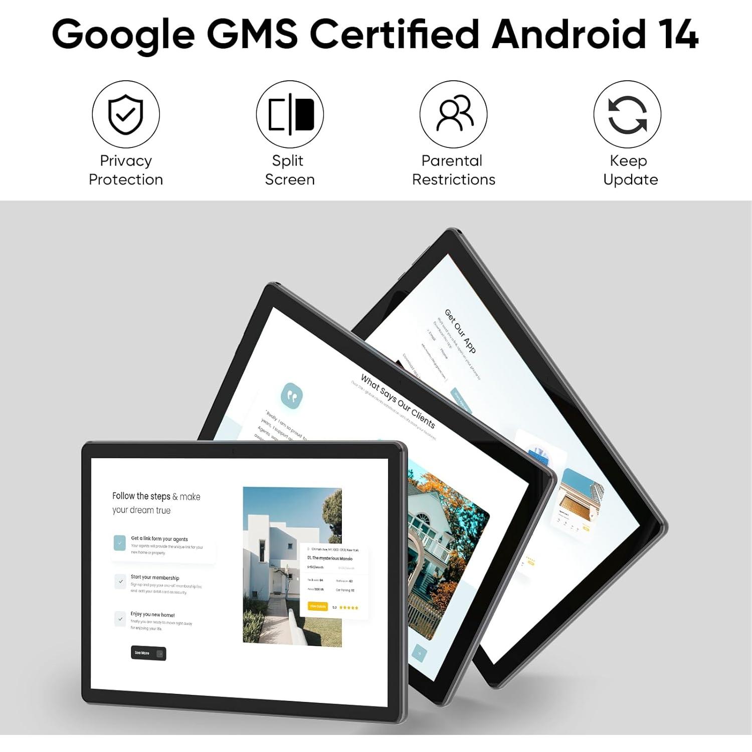 Tablet 10.1" Aiprotablet C20e Android 14, 6GB RAM, 64GB ROM