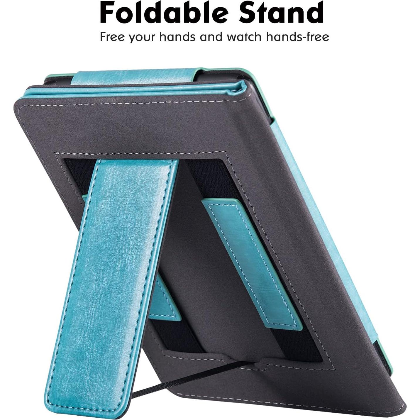 Funda Soporte BOZHUORUI para Kindle Paperwhite 6" - Azul Cielo