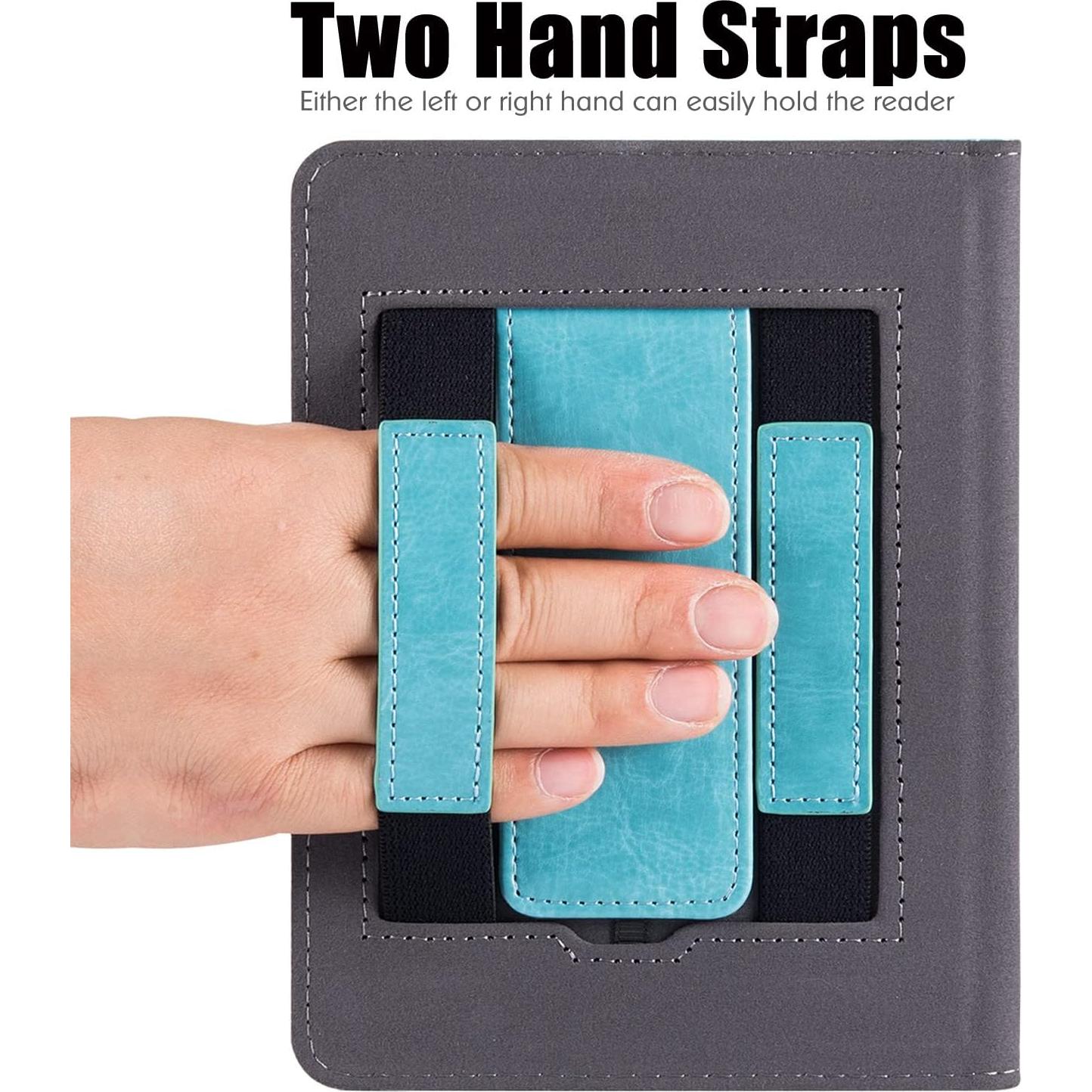 Funda Soporte BOZHUORUI para Kindle Paperwhite 6" - Azul Cielo