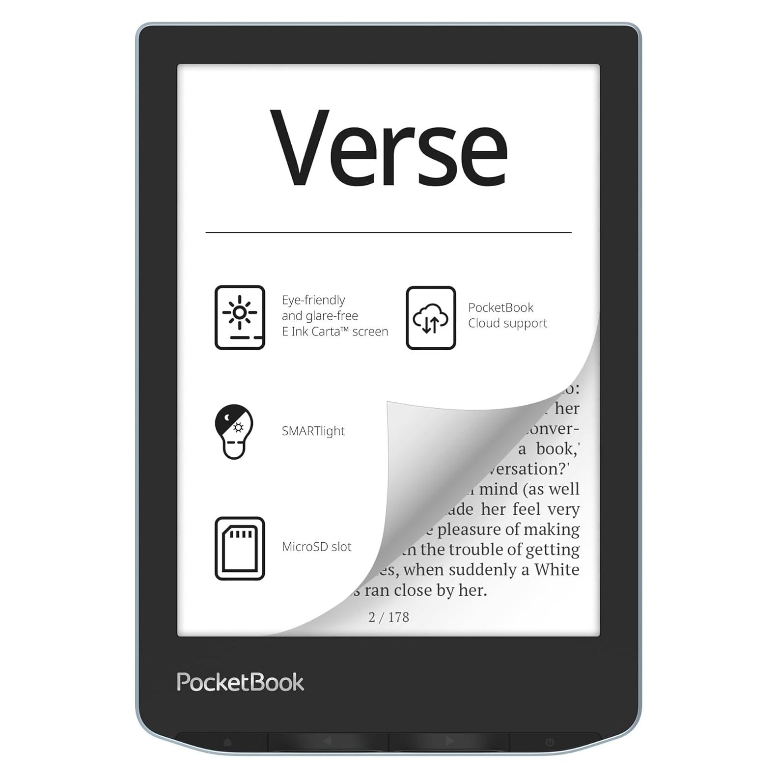 Lector de E-Books PocketBook Verse 6" E-Ink HD Azul