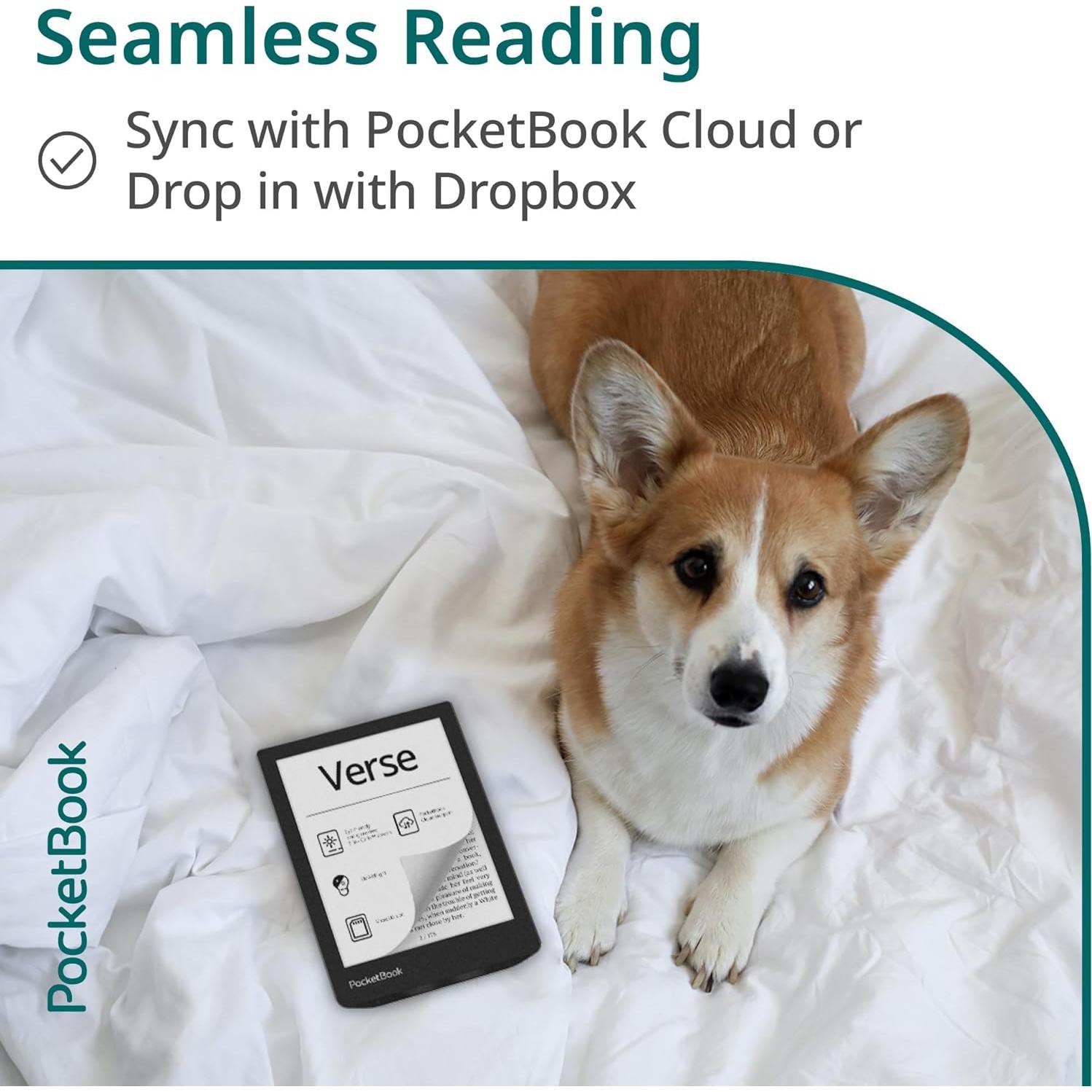 Lector de E-Books PocketBook Verse 6" E-Ink HD Azul