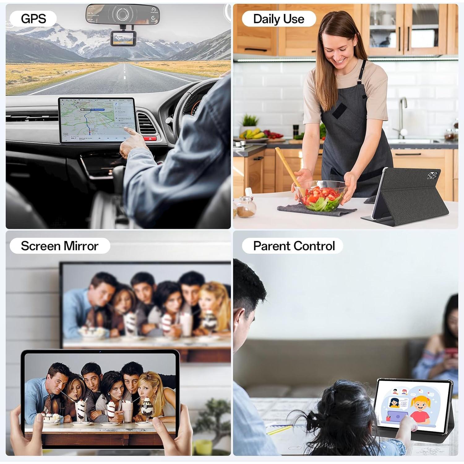 Tableta Android 15 Genérico 11" 16GB RAM 128GB Doble Cámara