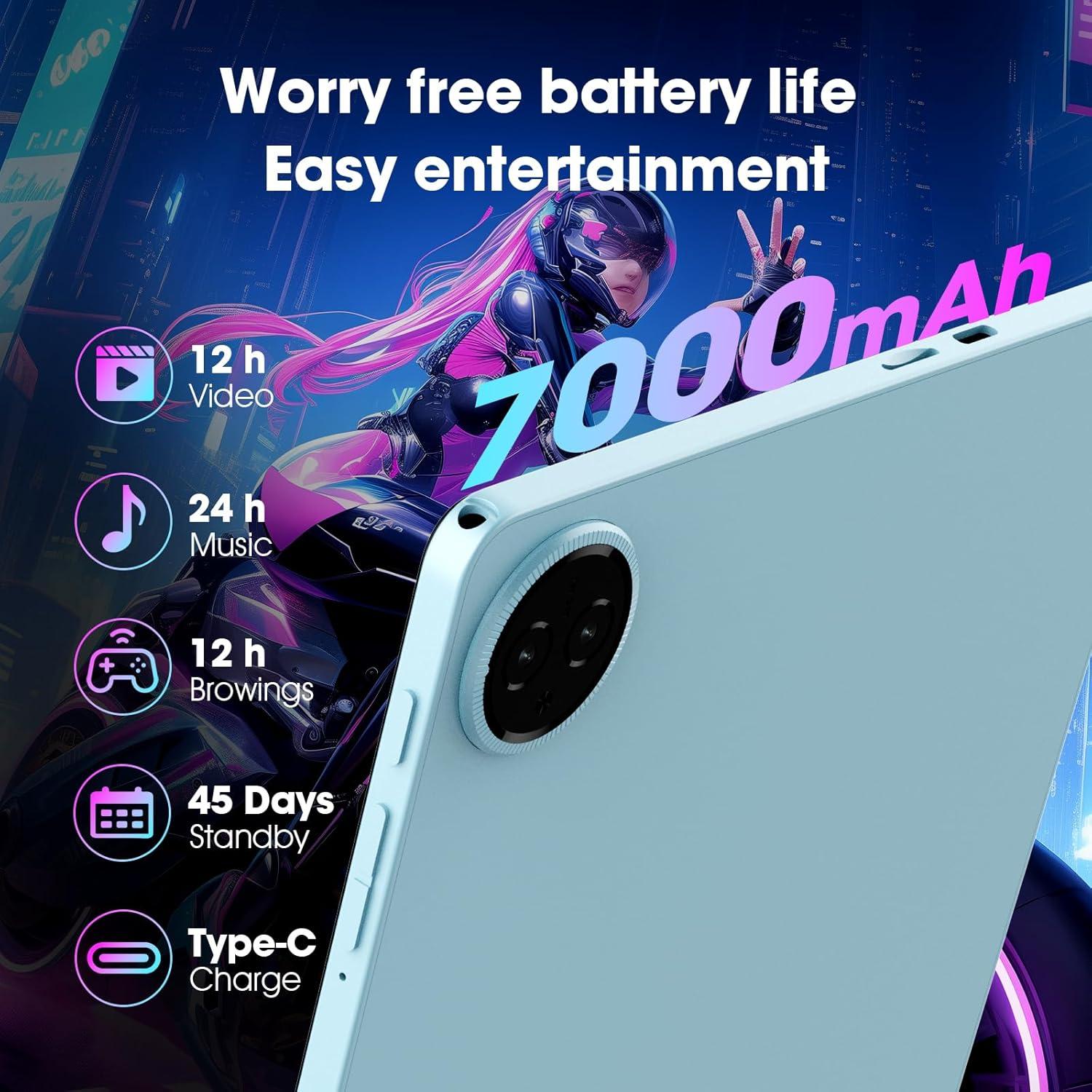 Tableta Android DigiLand R11 Azul 11" 12GB RAM 128GB