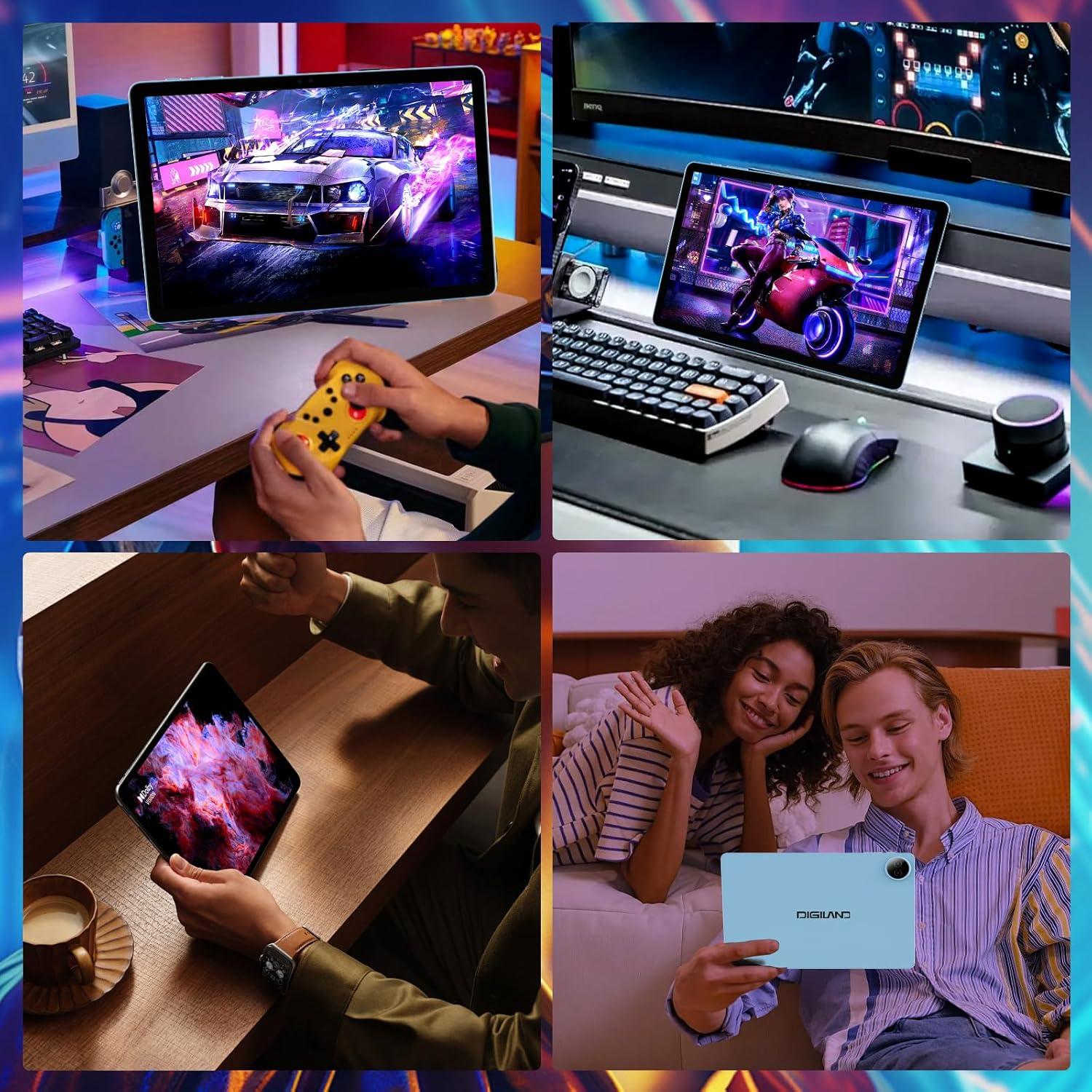 Tableta Android DigiLand R11 Azul 11" 12GB RAM 128GB