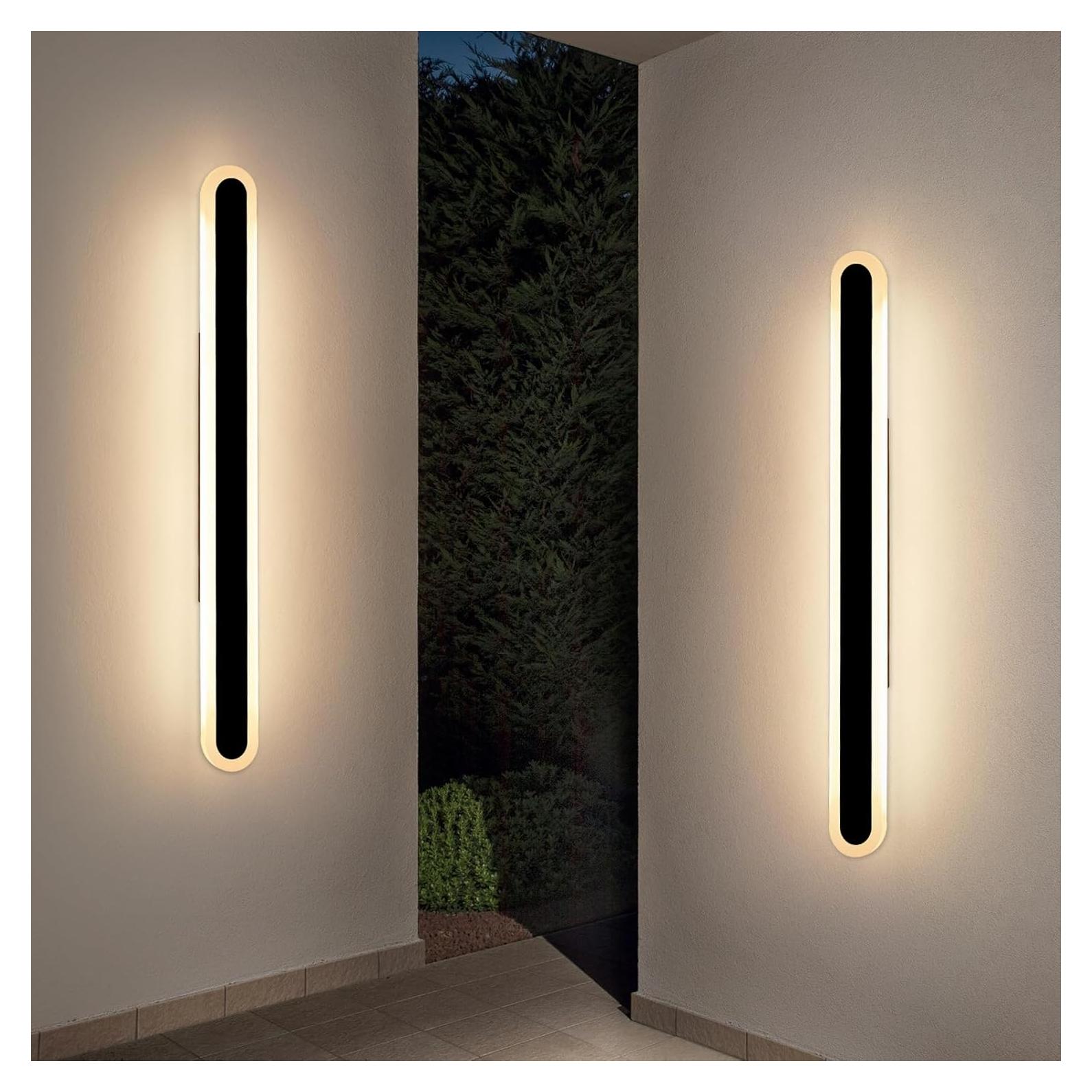 Aplique de Pared Exterior LED Daoseolo 120cm 3 Colores IP65