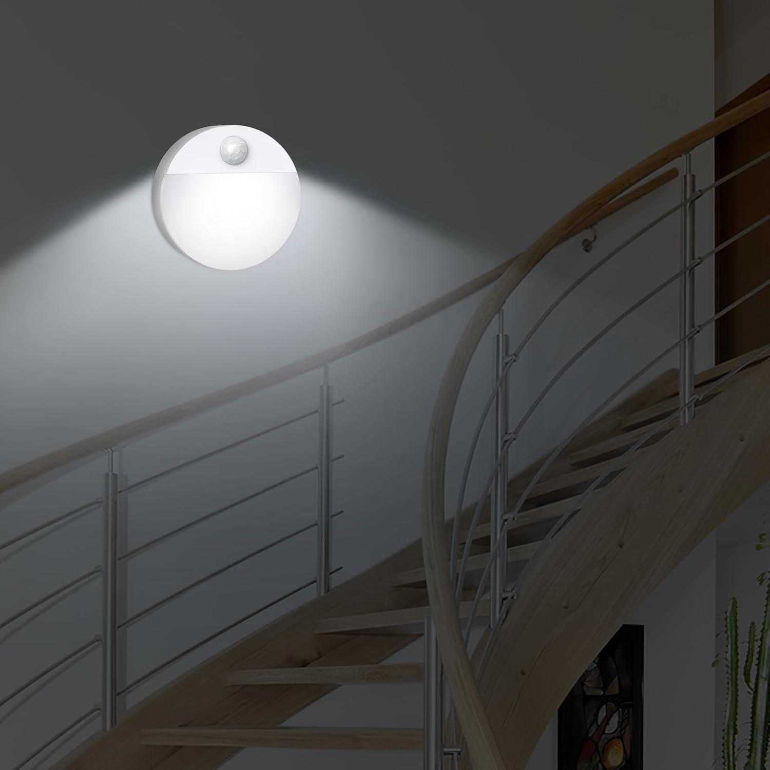 Luz de Sensor de Movimiento AMIR LED Inalámbrica 4 Piezas