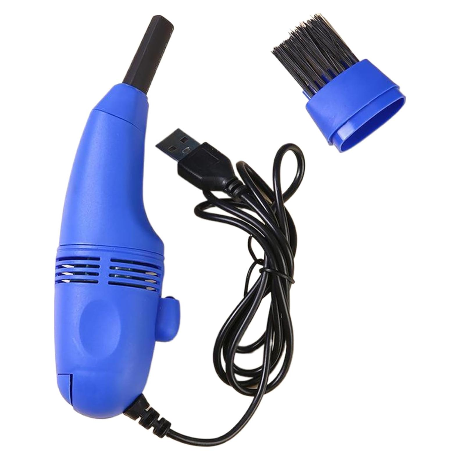 Aspiradora de Teclado Portátil Nirelief USB 10W Azul