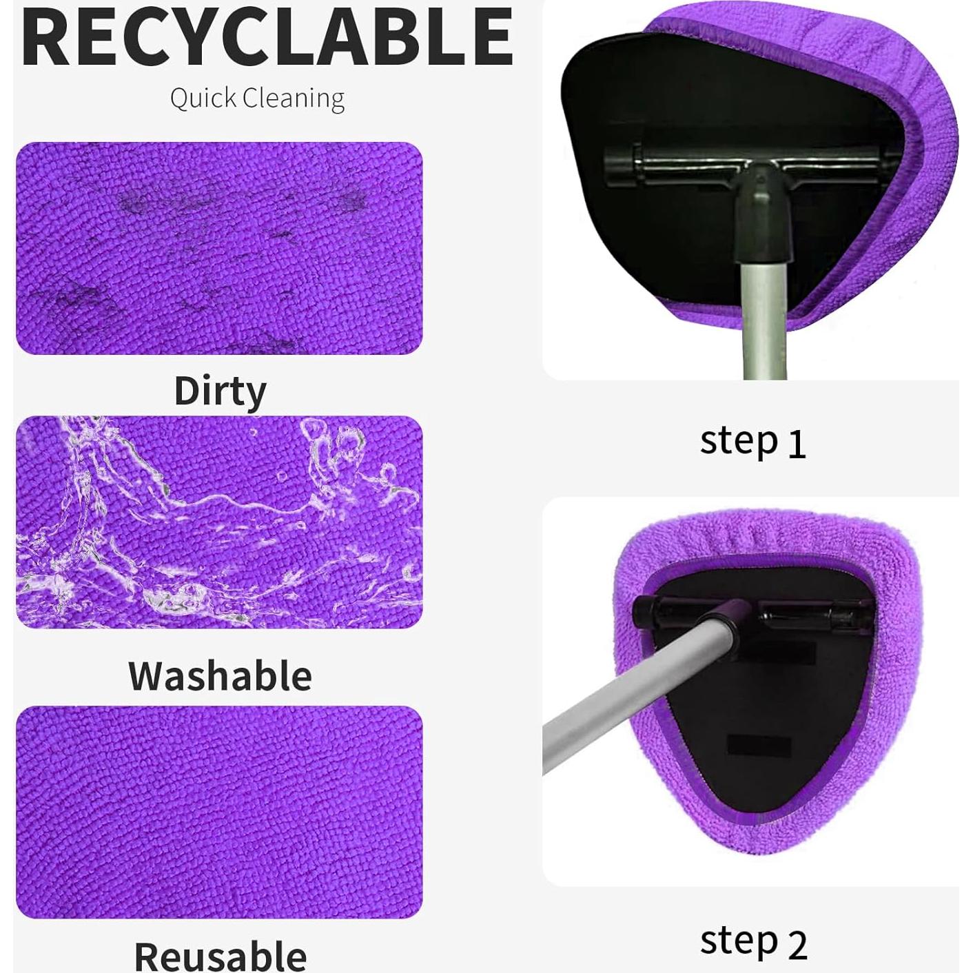 Paquete de 5 Almohadillas de Microfibra XINDELL para Limpieza