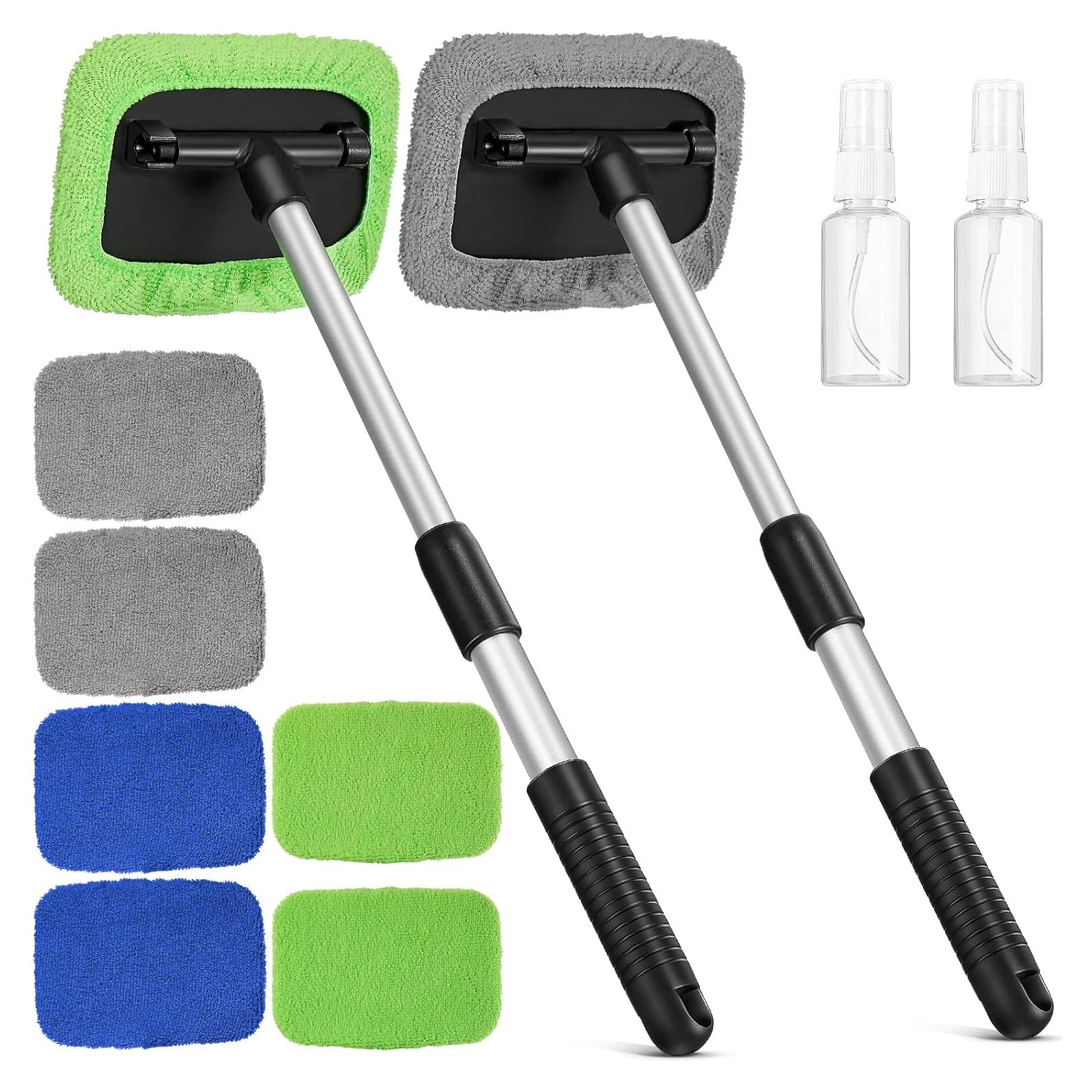 Limpiaparabrisas de Auto Tallew - 2 Juegos con 6 Paños Microfibra