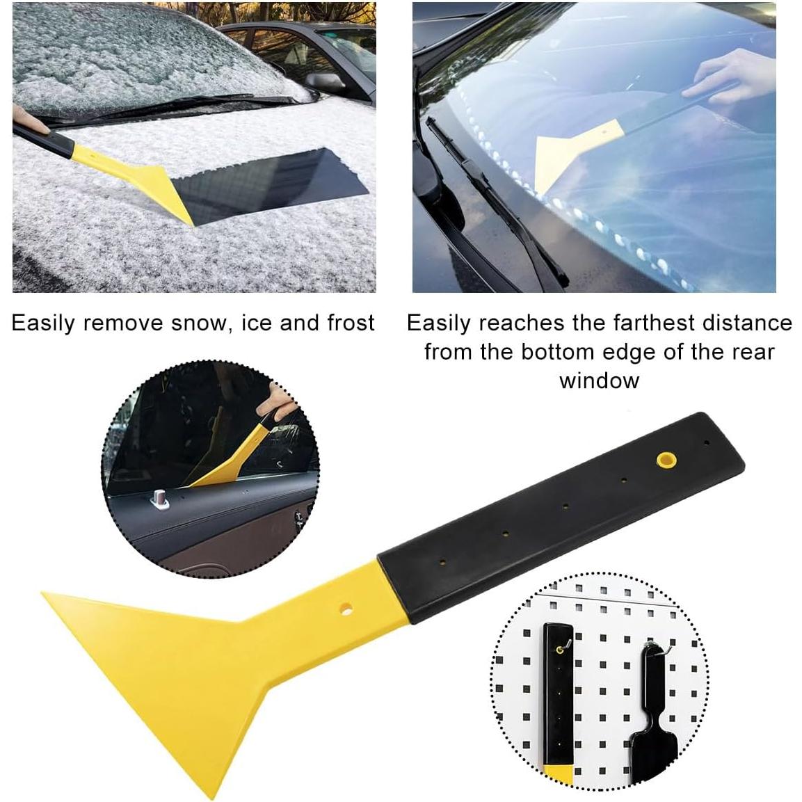 Raspador de Película para Ventanas KVAEY 33x15cm Amarillo