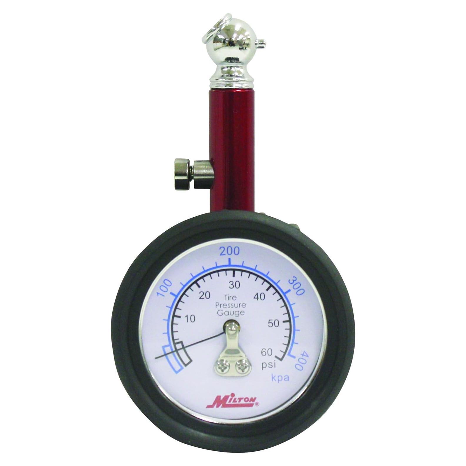 Medidor de Presión de Neumáticos Milton S-932 0-400 kPa
