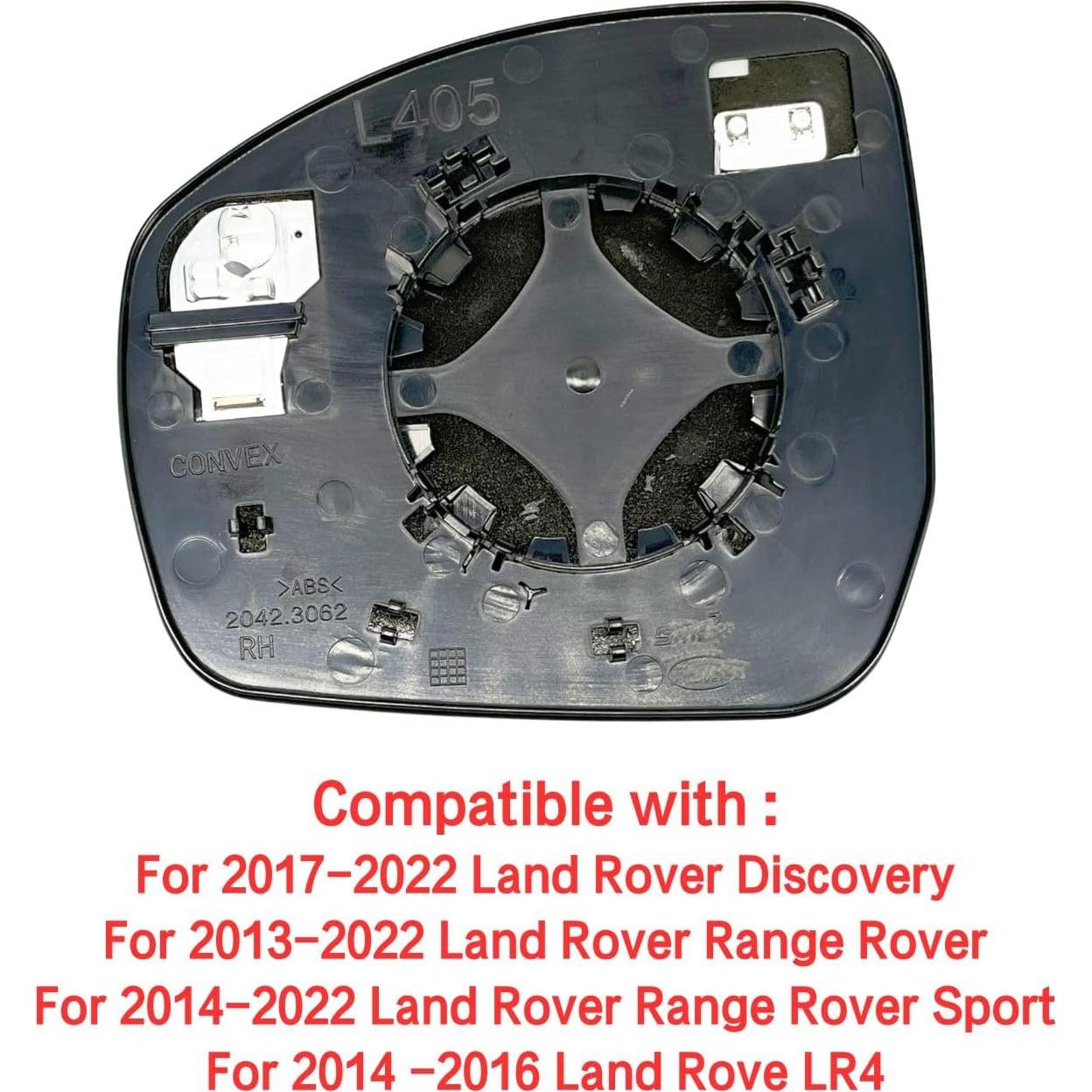 Espejo Lateral Derecho Calentado Jkzvicis con Punto Ciego