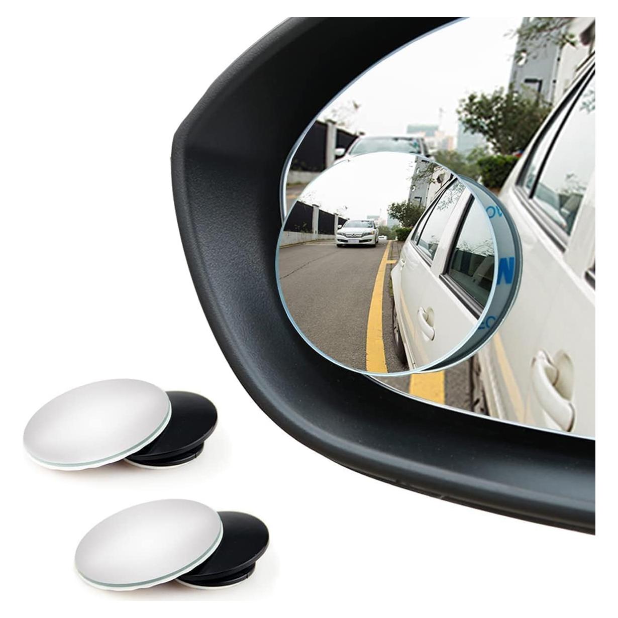 Espejos de Punto Ciego WildAuto Redondos HD 2 Piezas Ajustables