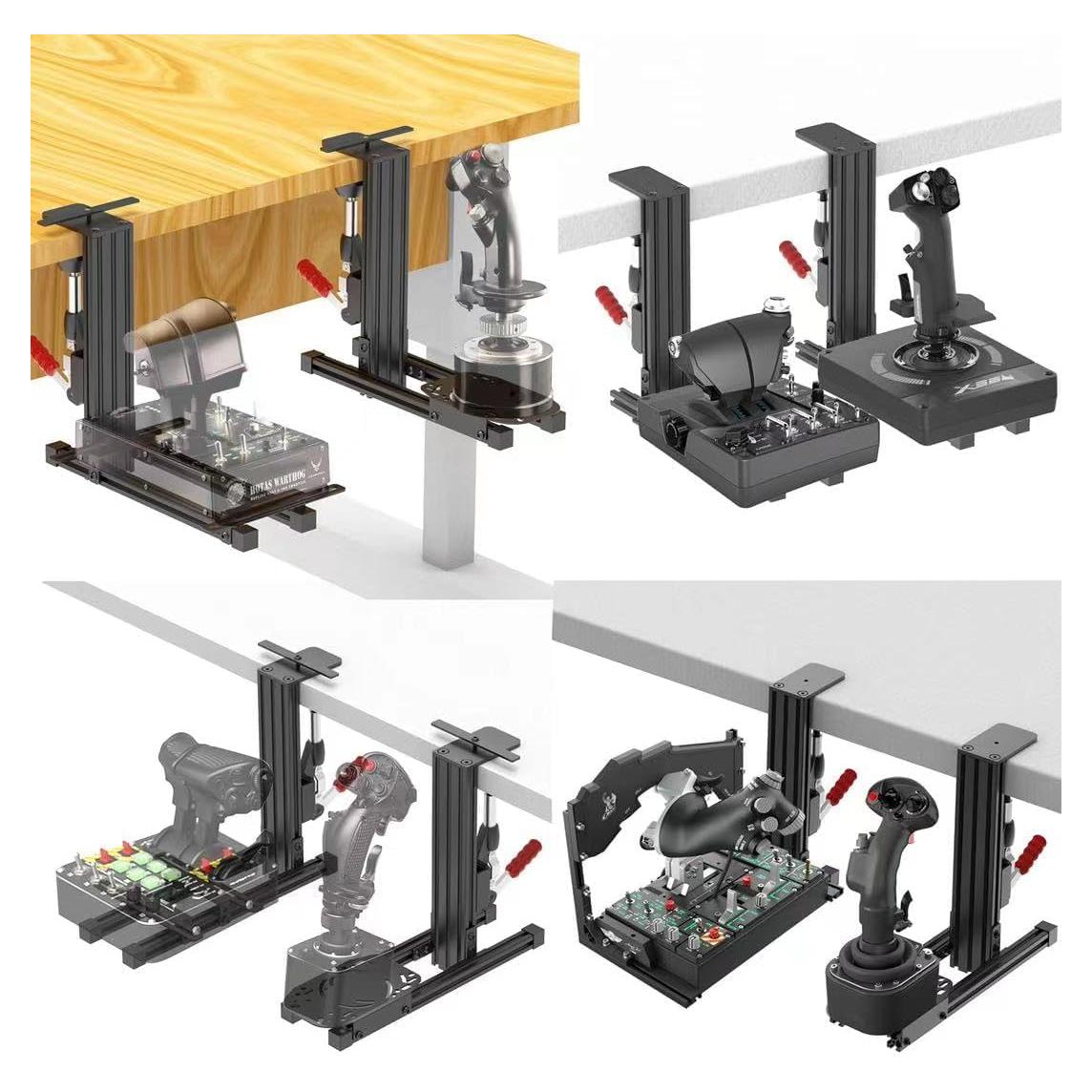 Soporte de Escritorio para Joystick Yaarhej Hotas 4 y más