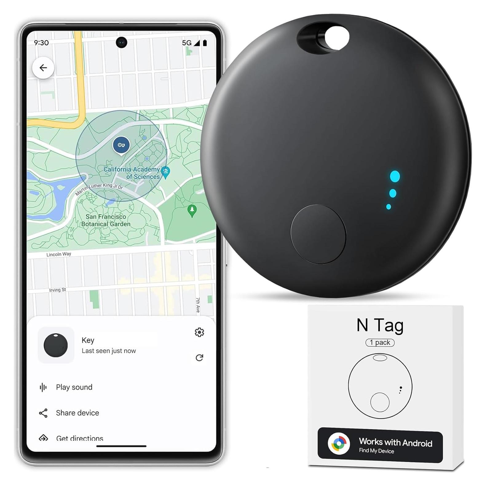 Rastreador Bluetooth Fortunepro N Tag para Android - Localizador de Llaves y Artículos
