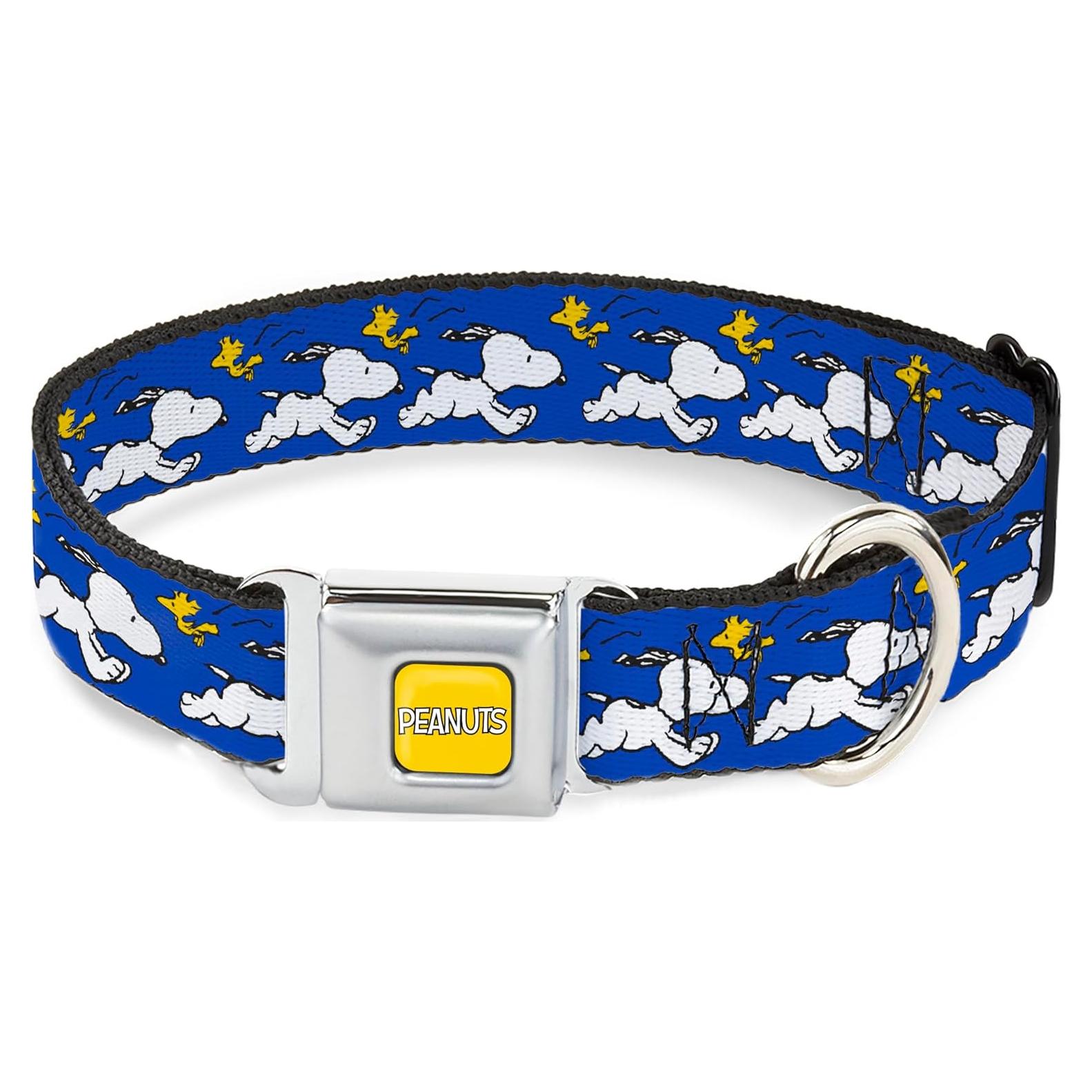 Collar para Perros Peanuts Buckle-Down 15-24" (38-61 cm) Azul