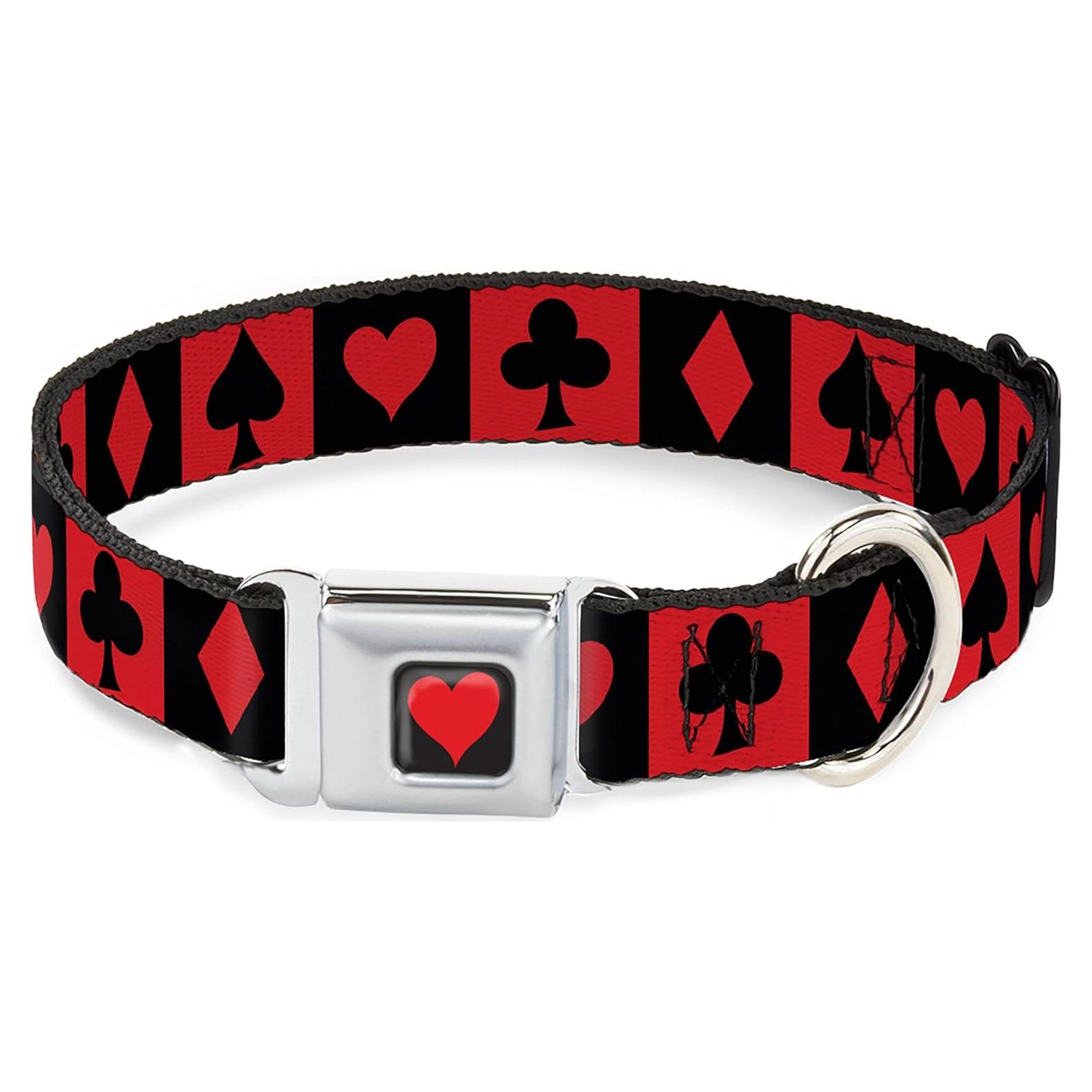 Collar para Perro Disney Buckle-Down 40.6-58.4 cm Rojo Negro