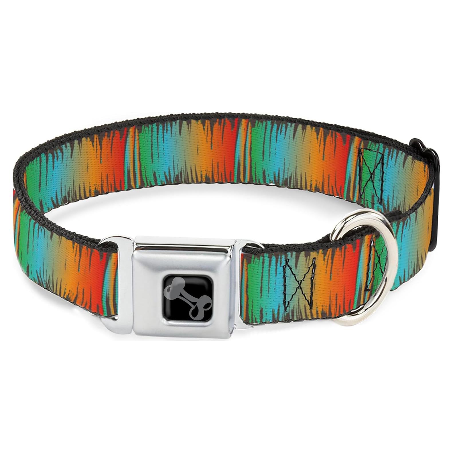 Collar para Perros Buckle-Down 20-31 cm Multicolor 3.81 cm