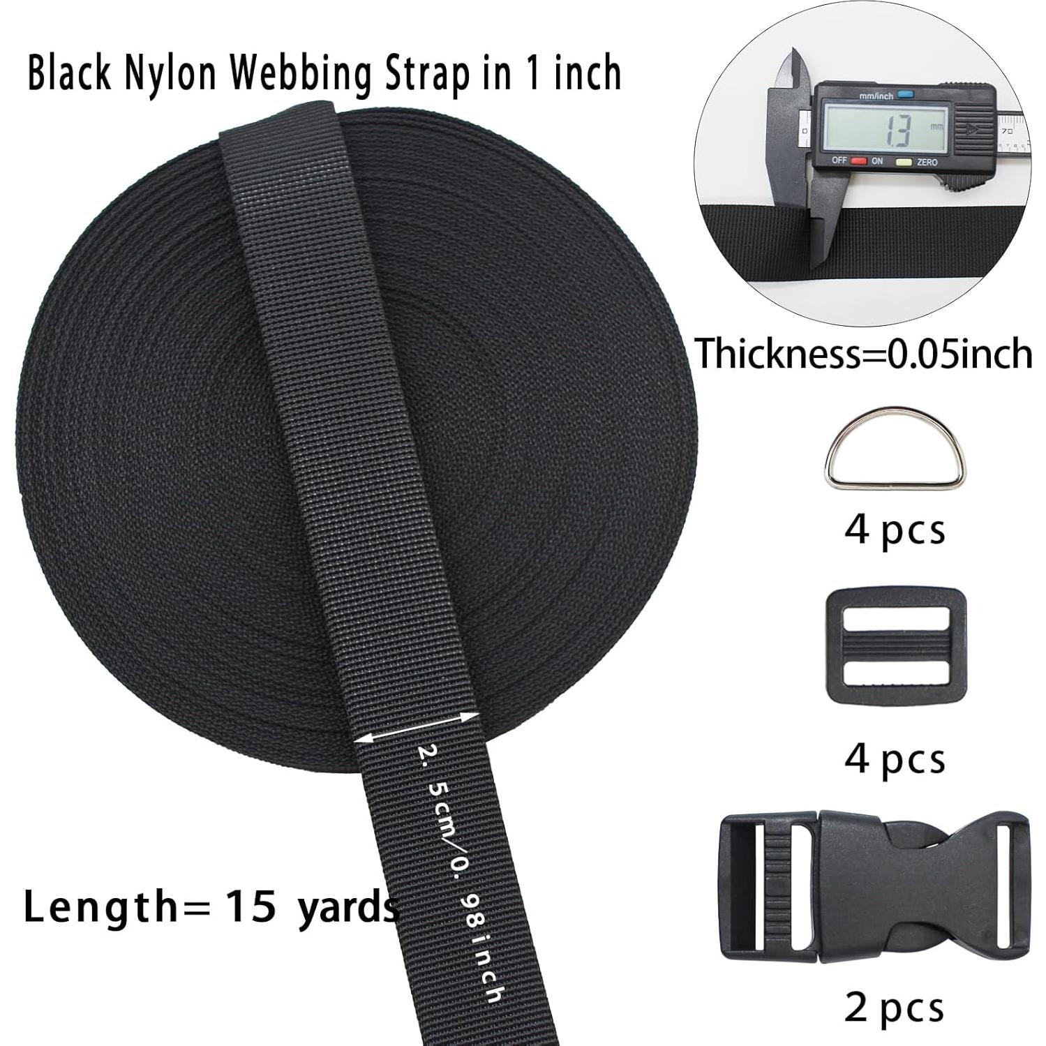 Correa de Nylon ZHFMILY 13.72m con Hebillas Ajustables