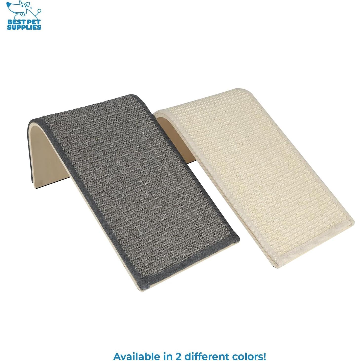 Rascador de Gato Catify de Sisal Inclinados Gris 38.1x22.9cm