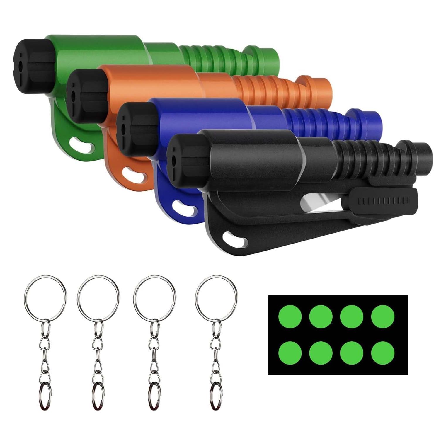 Herramienta de Escape 3 en 1 YLAOSIOA - Rompedor de Vidrio y Cortador de Cinturón