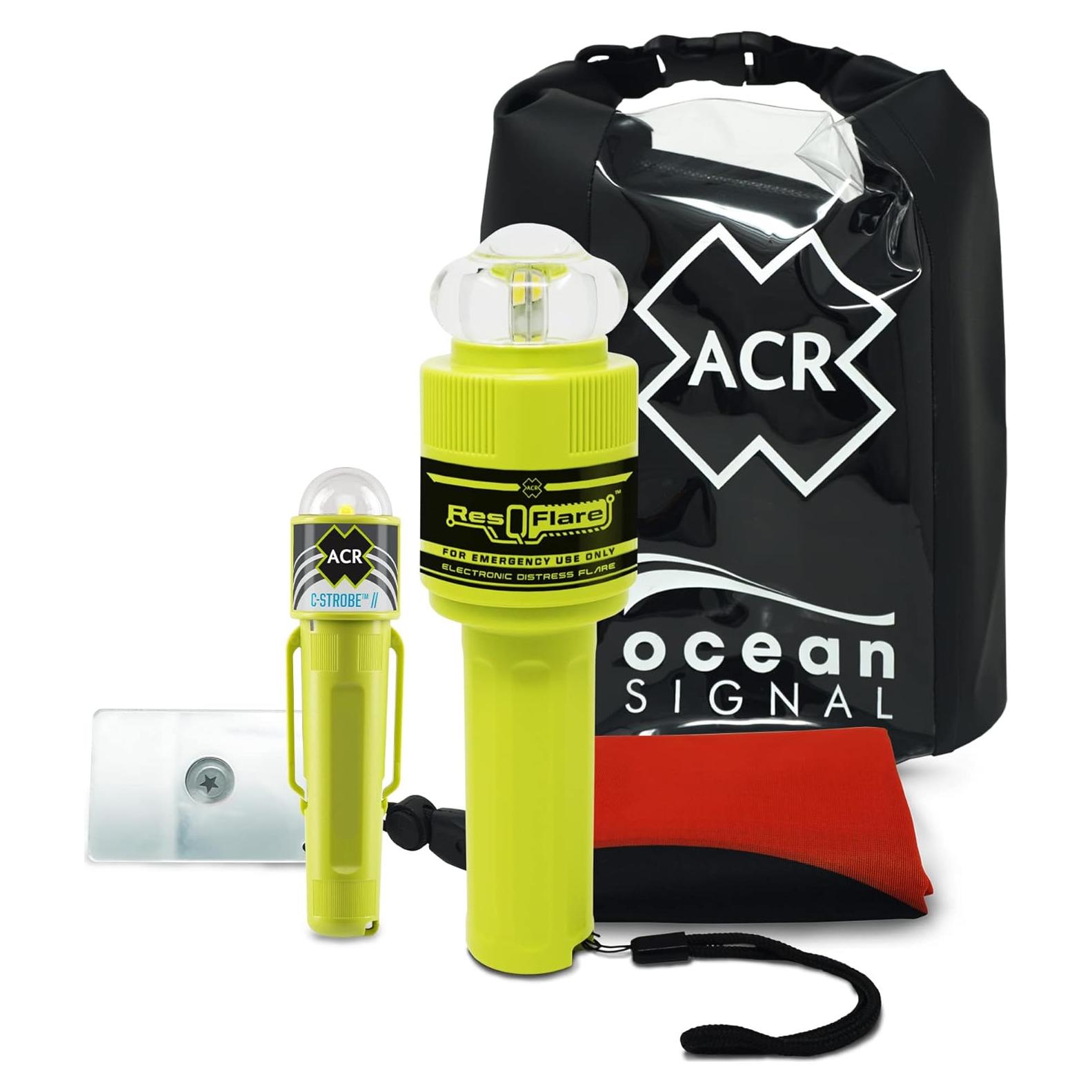 Kit de Seguridad Marina ACR ResQFlare - Señal Electrónica y Emergencia