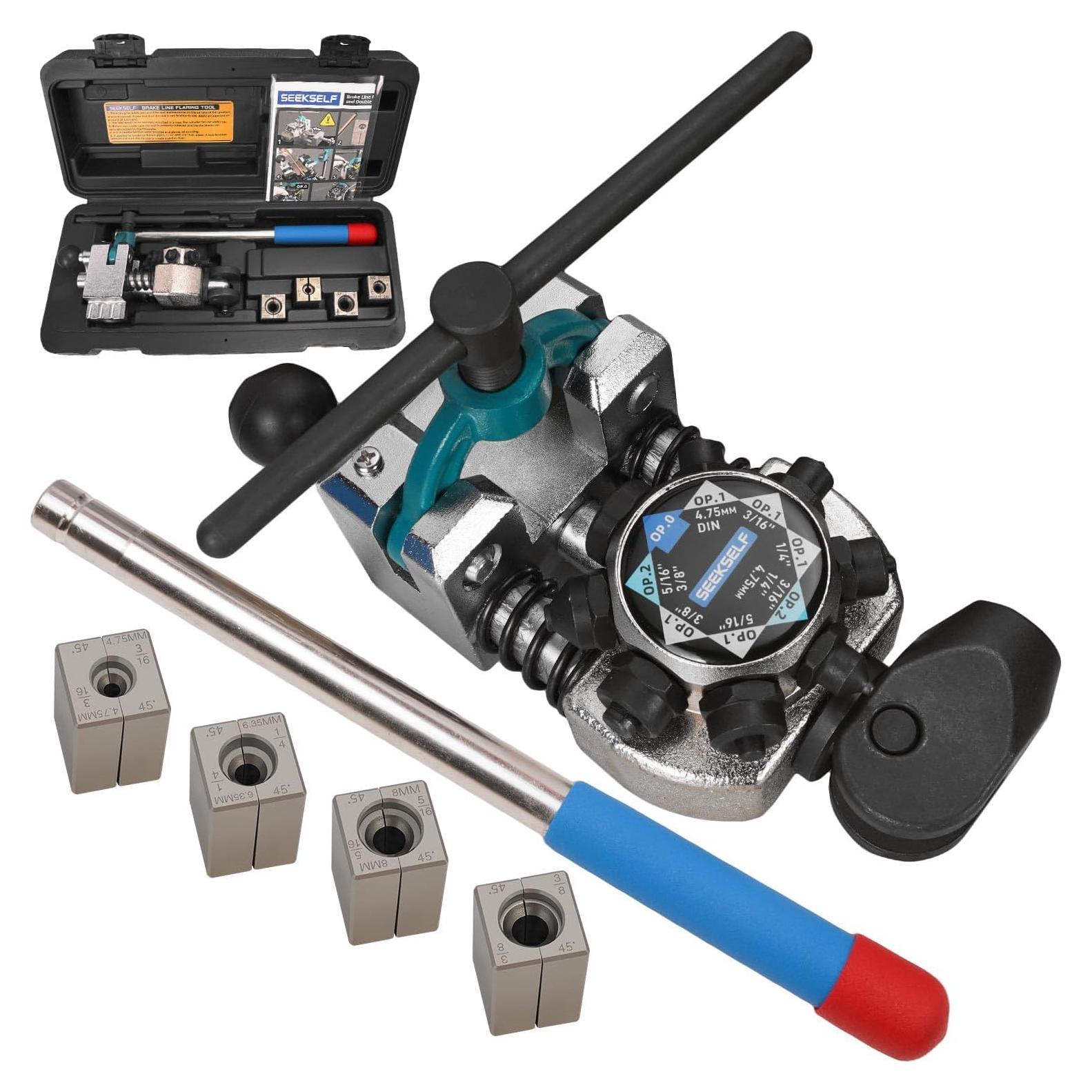 Kit de Herramienta de Abocardado de Freno SEEKSELF 4 Matrices