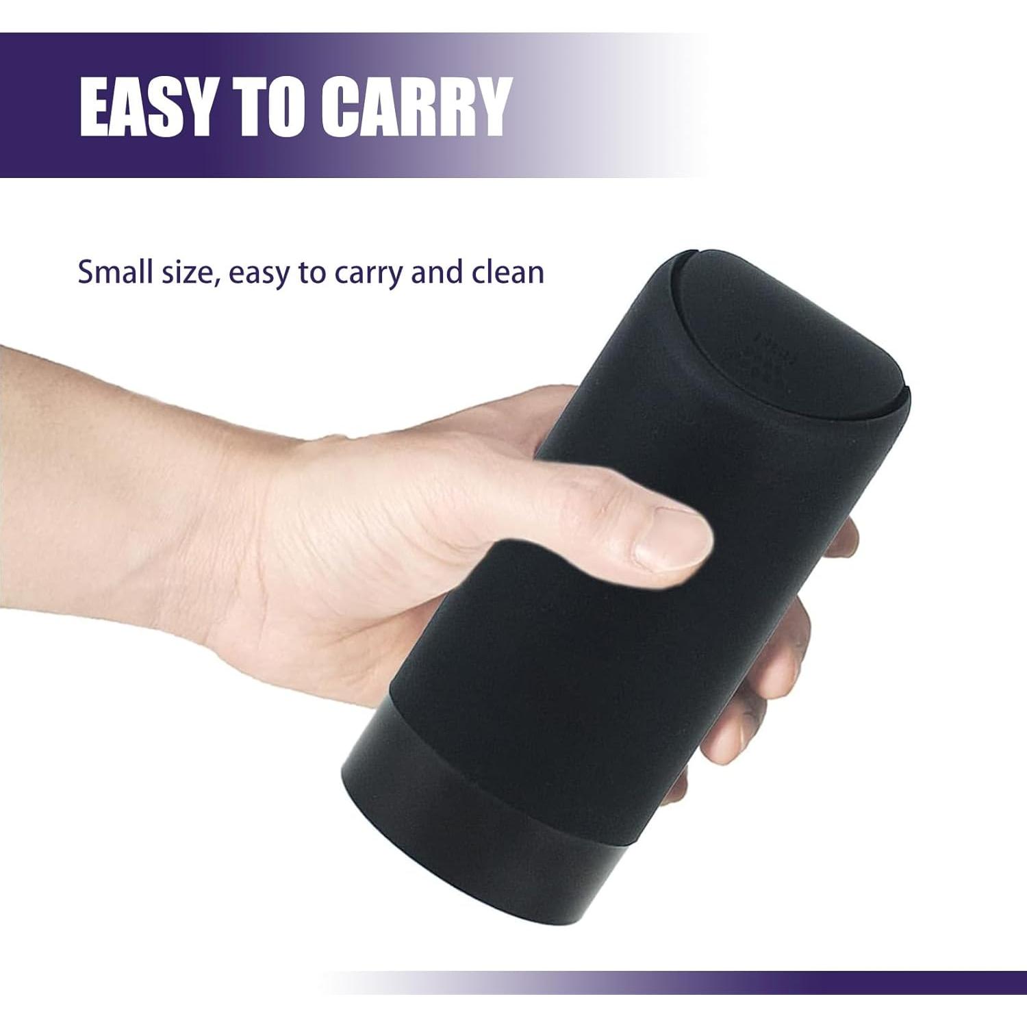 Basurero para Auto getfay Negro 6.5cm x 16cm Silicona Impermeable