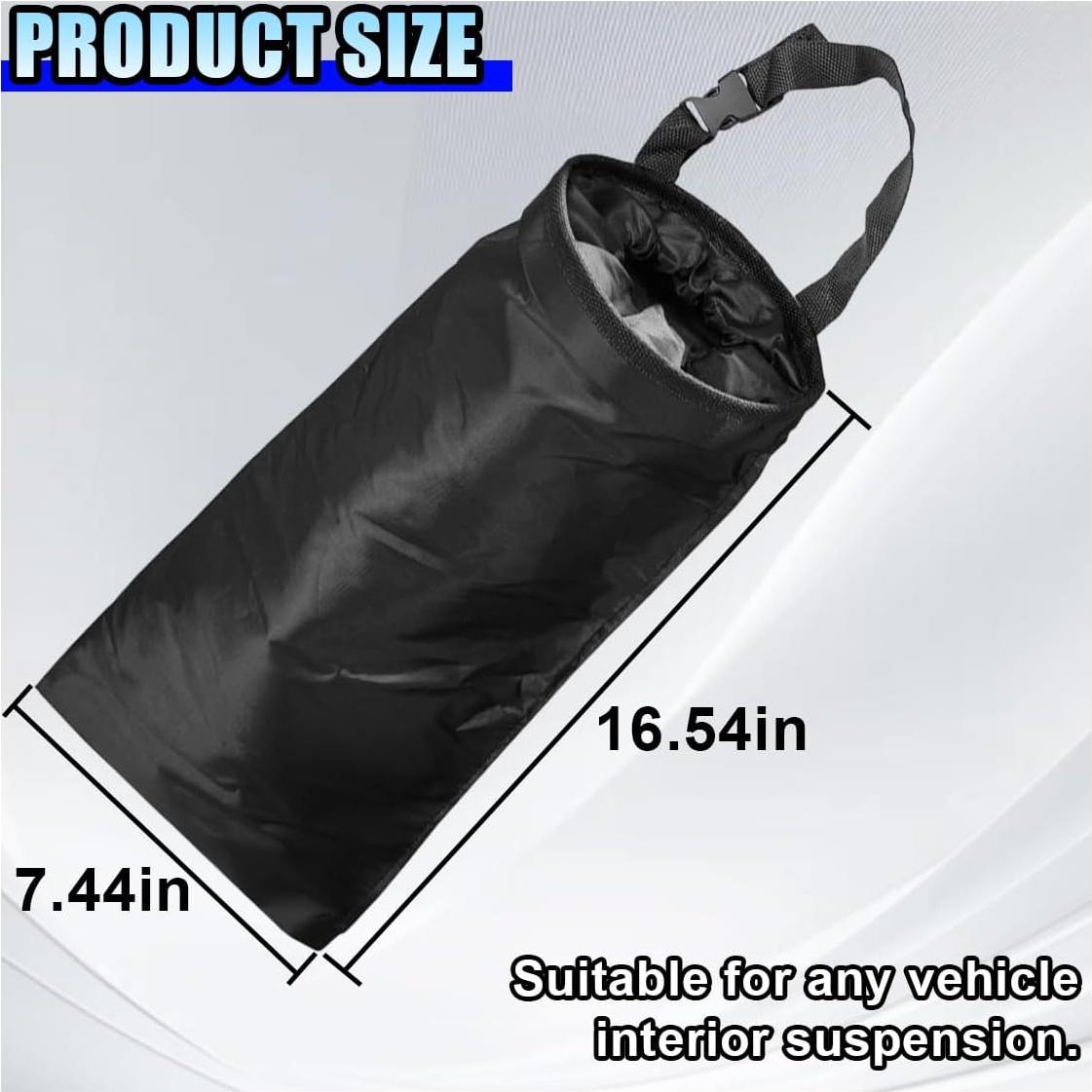Bolsa de Basura para Auto DUSCOKE 3PCS Desmontable 42x19cm