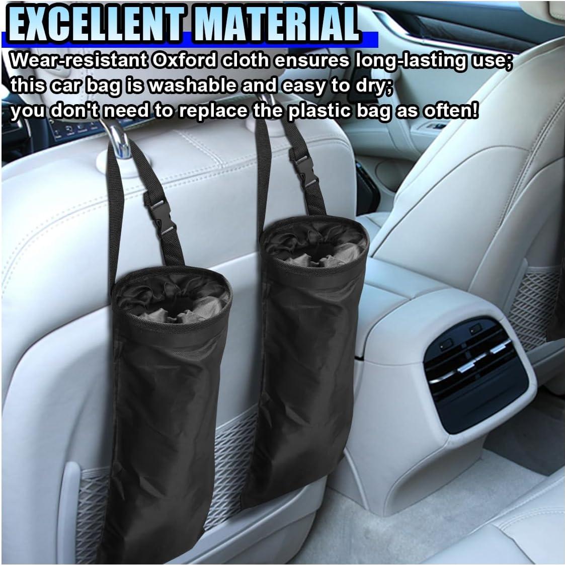 Bolsa de Basura para Auto DUSCOKE 3PCS Desmontable 42x19cm