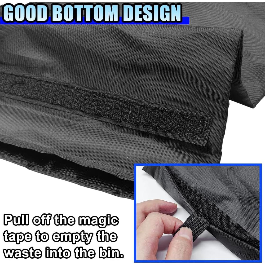 Bolsa de Basura para Auto DUSCOKE 3PCS Desmontable 42x19cm