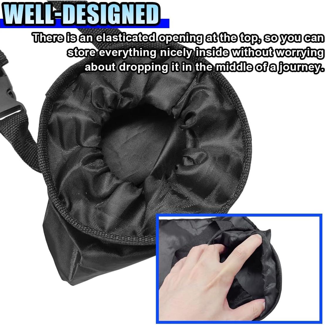 Bolsa de Basura para Auto DUSCOKE 3PCS Desmontable 42x19cm