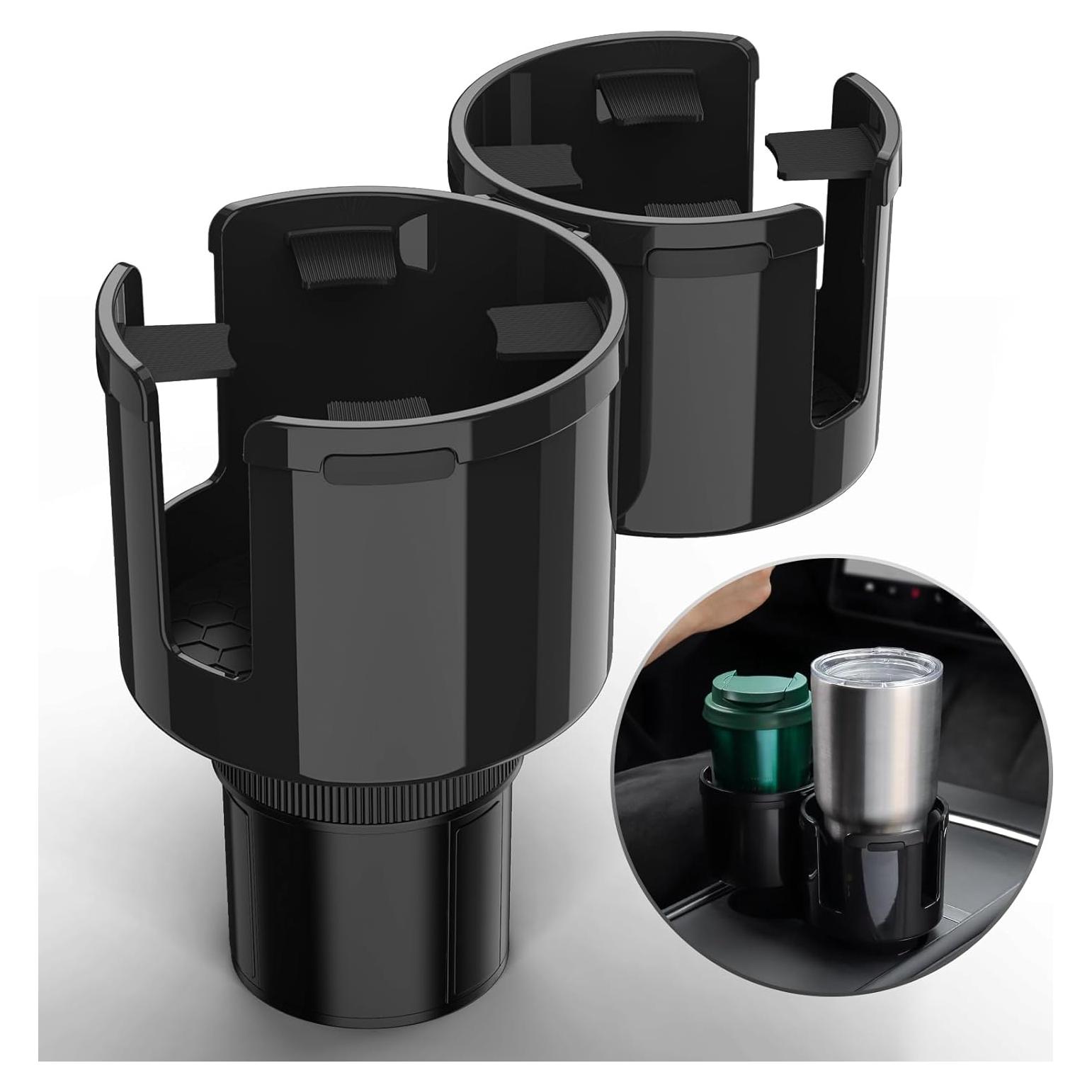 Expansor Soporte para Tazas de Auto TYKOR 2 en 1 Ajustable