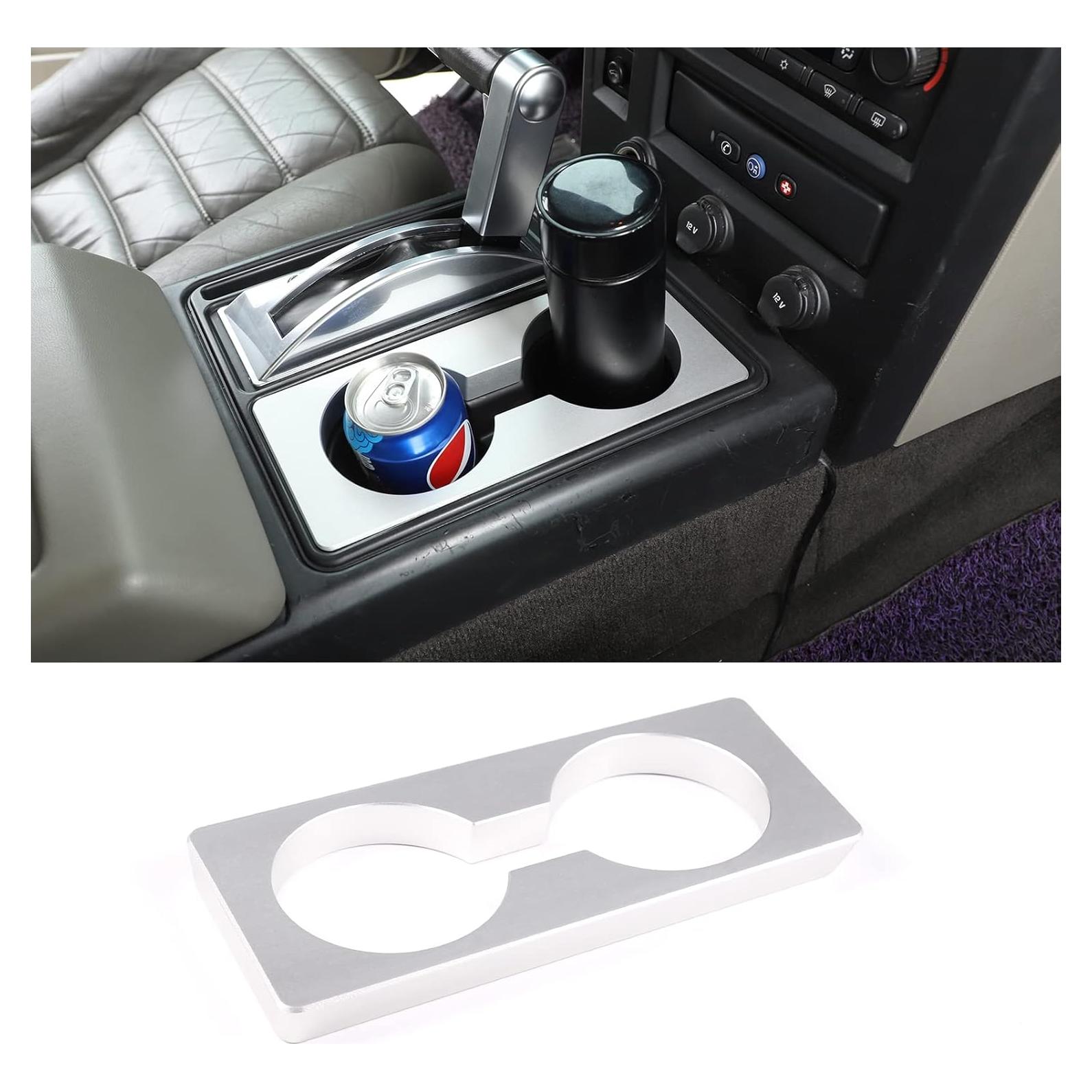 Adaptador Expansor Soporte Tazas Auto PIUGILH Hummer H2 Plata