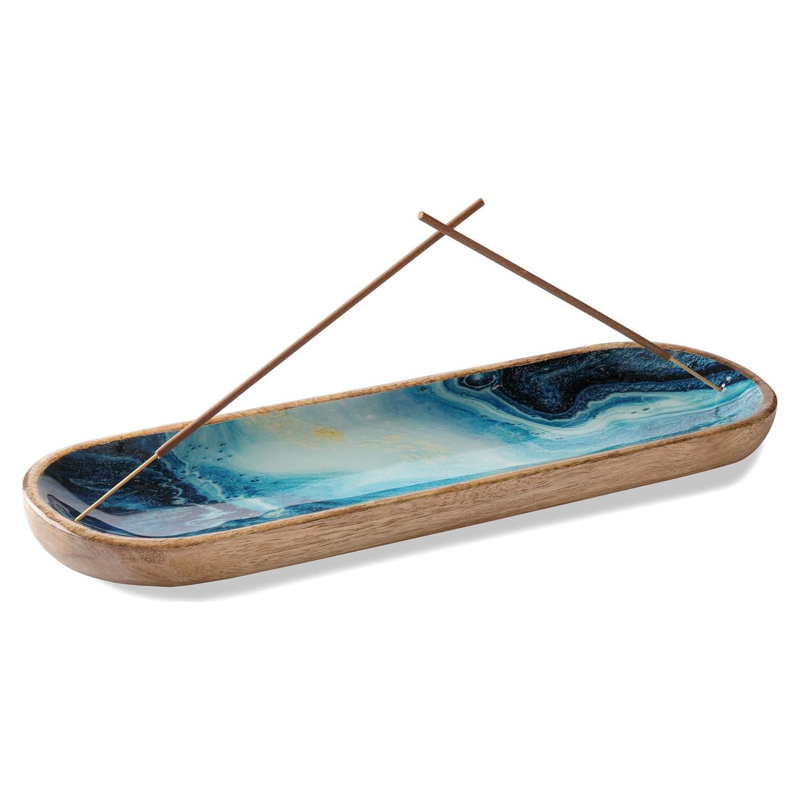 Soporte de Incienso Folkulture de Madera de Mango 30.48 cm