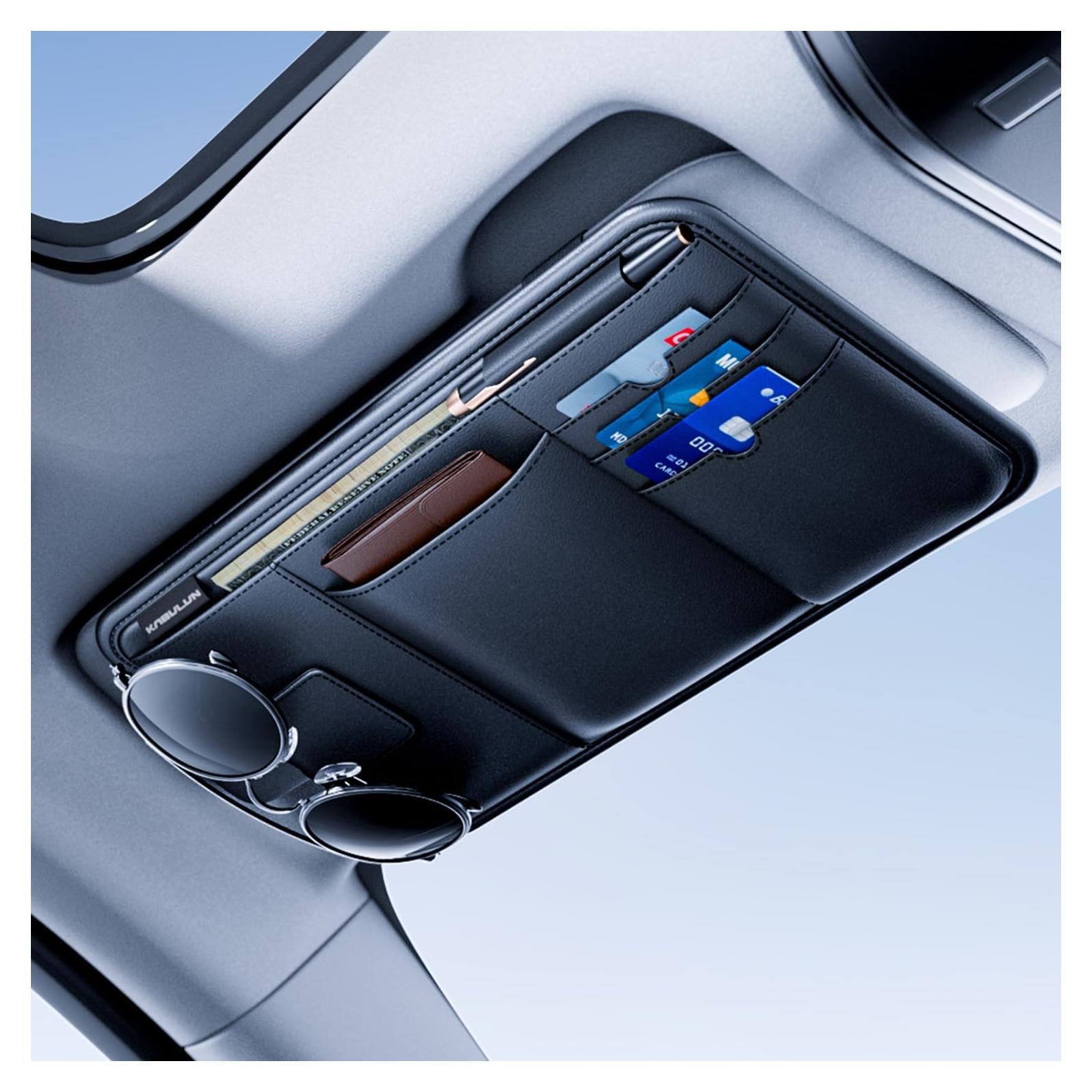 Organizador de Visera de Coche Genérico SNH-02 Negro