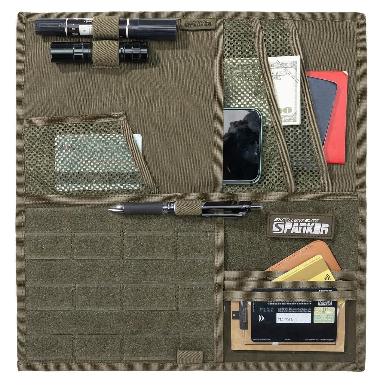 Organizador de Visera Táctico Excellent Elite Spanker Molle 33x36cm