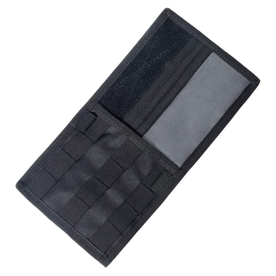 Organizador de Visera Táctico Tacticool Negro 30x16 cm