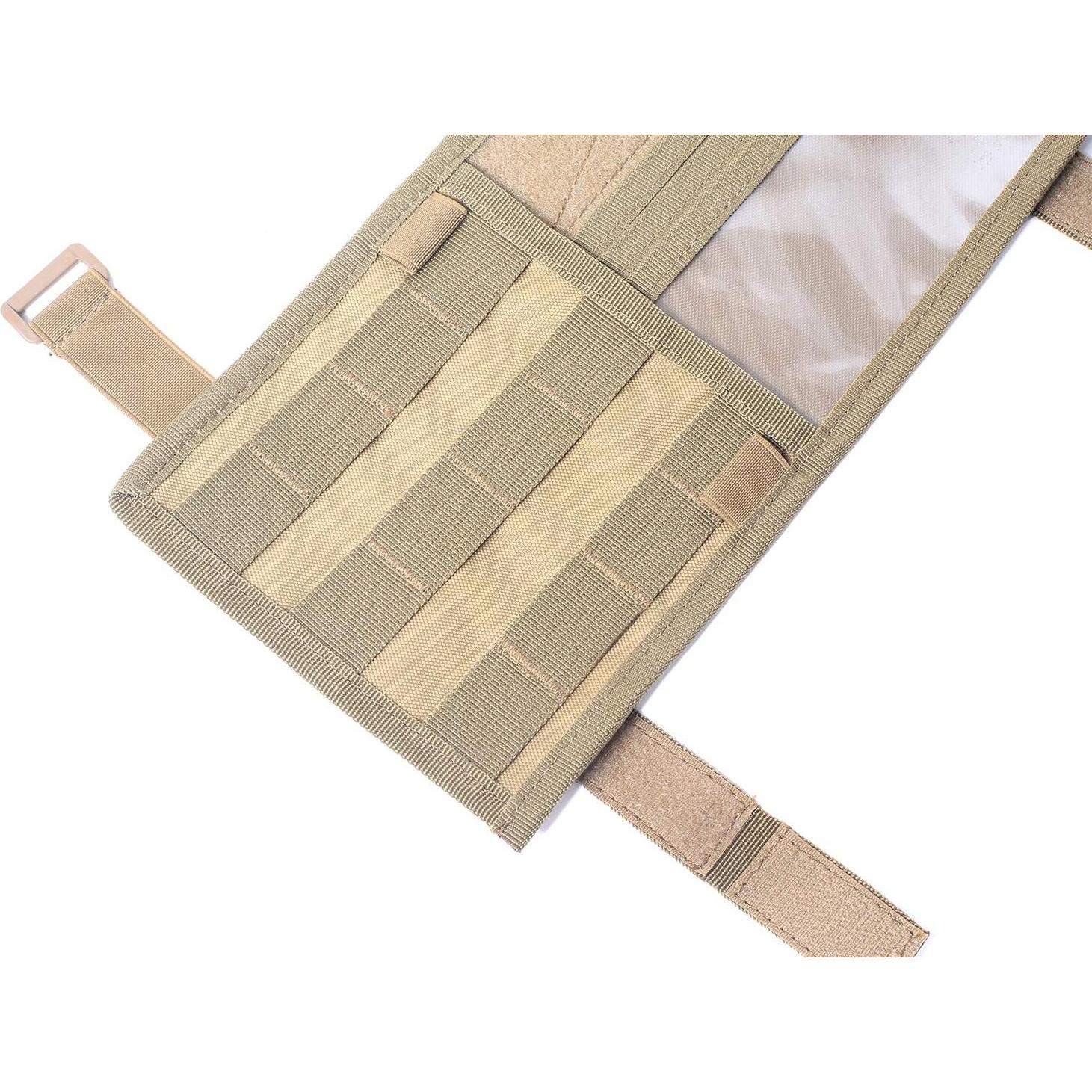 Organizador de Visera Táctico Tacticool Negro 30x16 cm