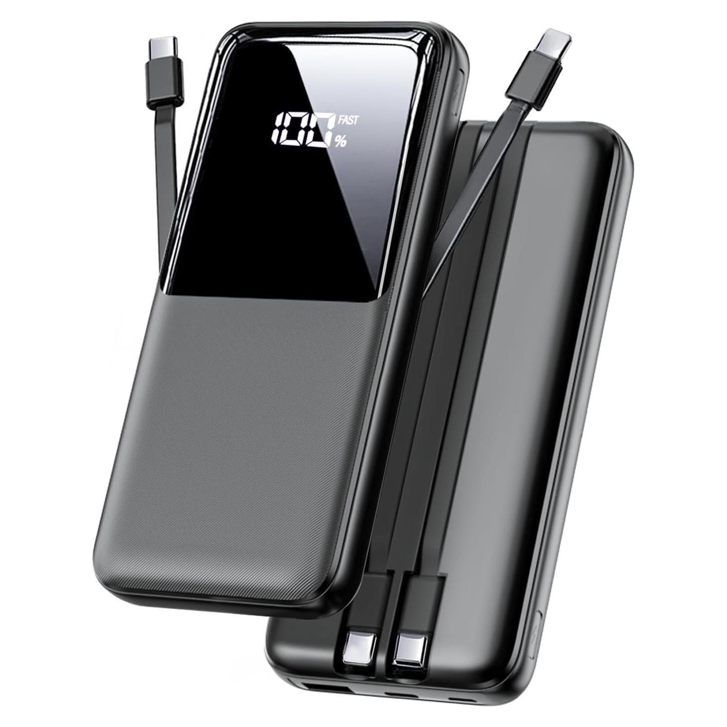 Cargador Portátil Power Bank CFIAI 15000mAh Carga Rápida