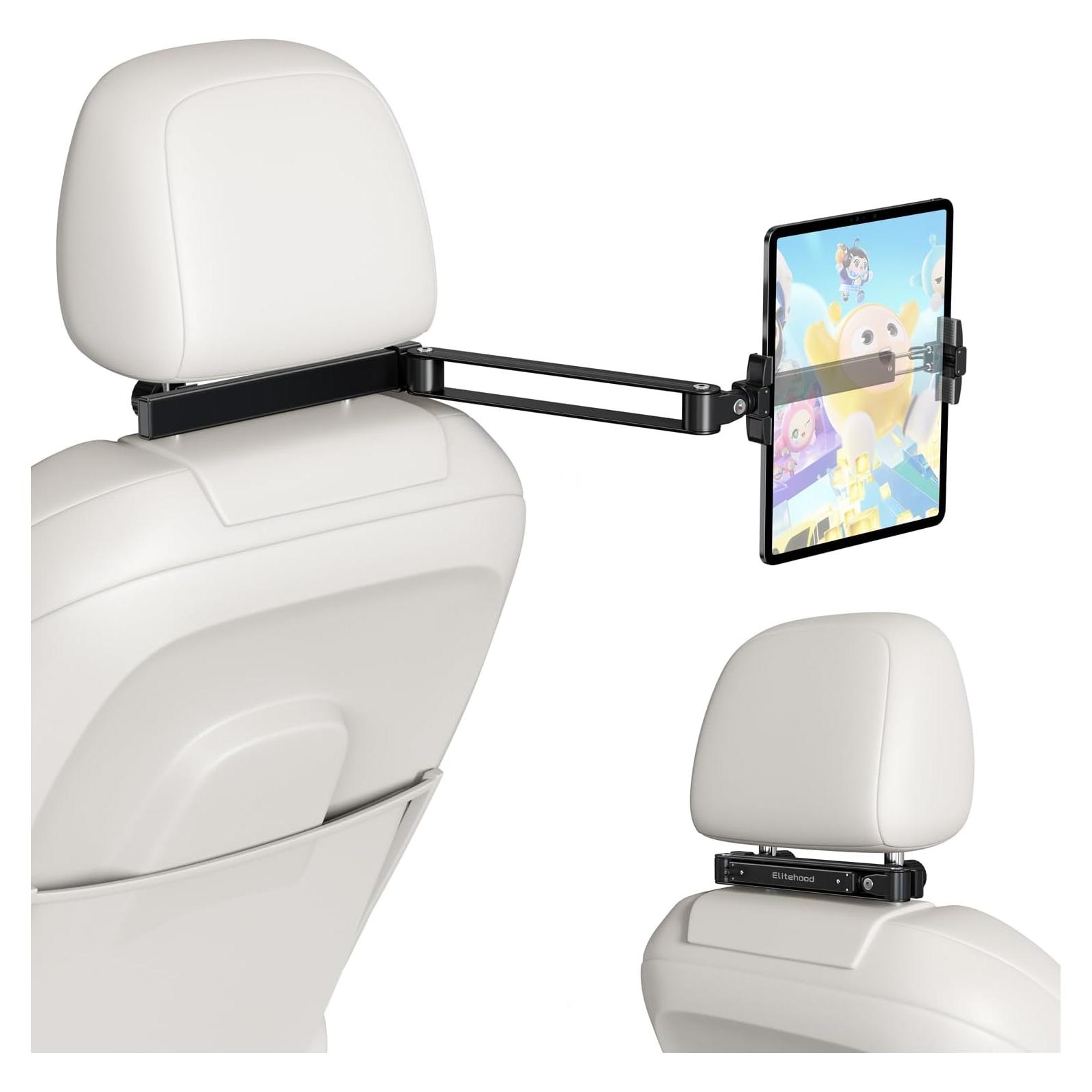 Soporte para Tablet en Reposacabezas Elitehood CH6 - Plegable y Ajustable