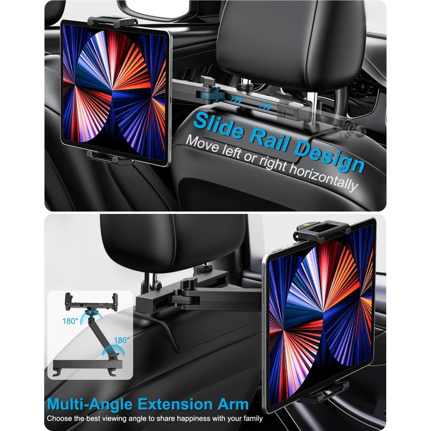 Soporte para Tableta en Reposacabezas Dosvsi 6.1-15.6"